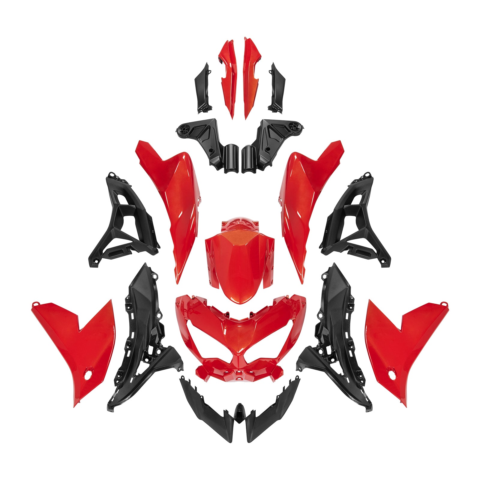 2022-2024 Kawasaki VERSYS 650 KLE Injectie ABS carrosseriekuipset 01 #