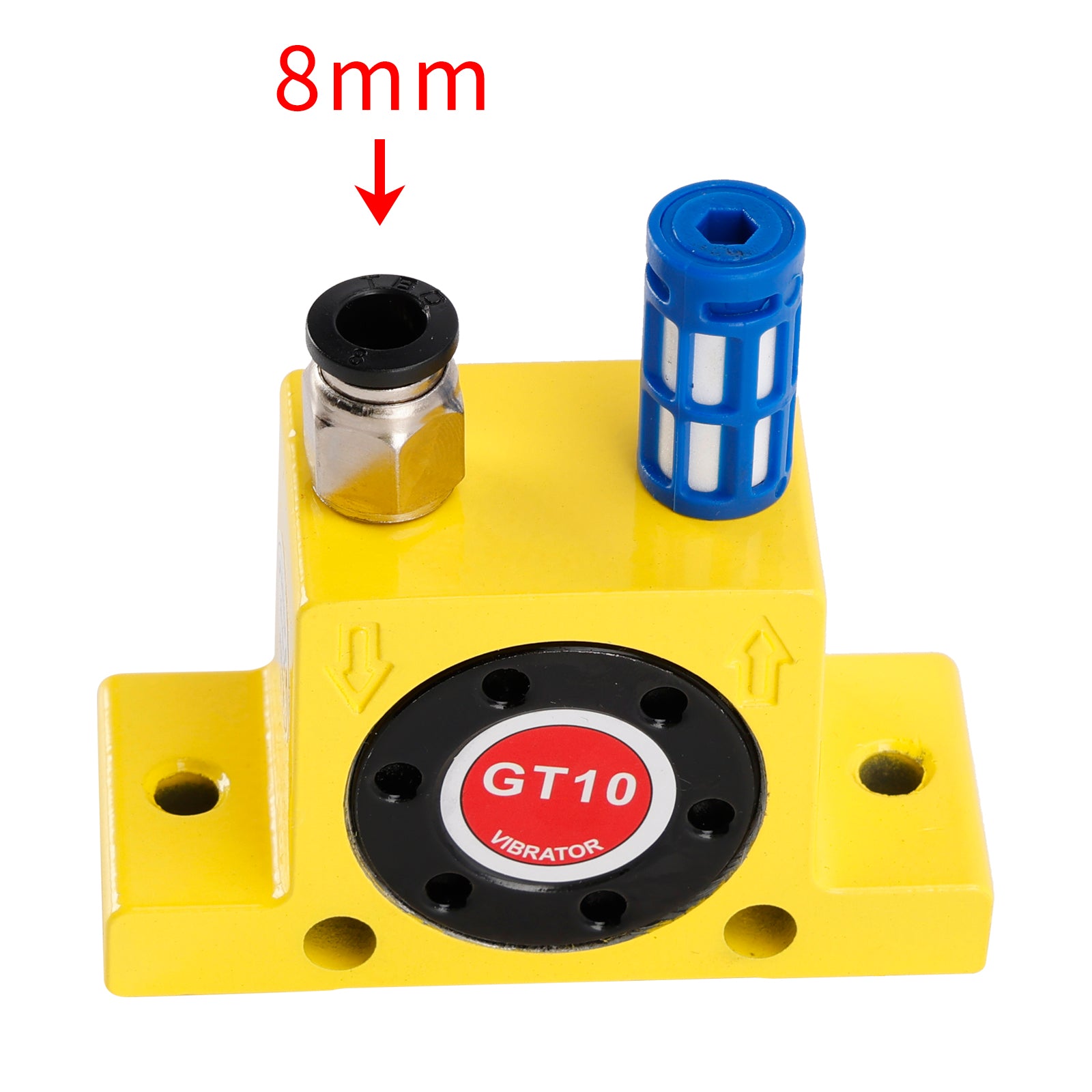 Pneumatische turbinevibrators GT8/10/13/16/20/25 Stille gouden industriële vibrator