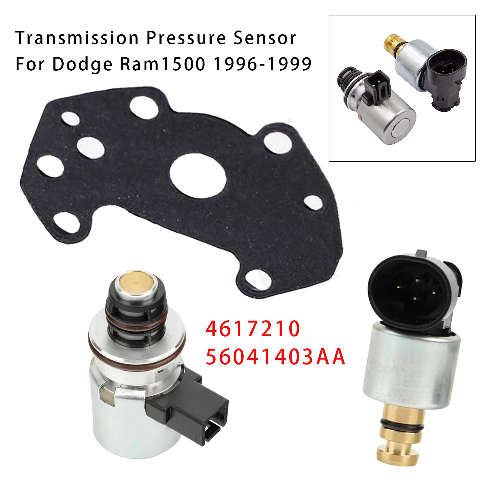 1996-1999 Dodge Ram1500 Governor Pressure Sensor Solenoid kit 4617210 56041403AA