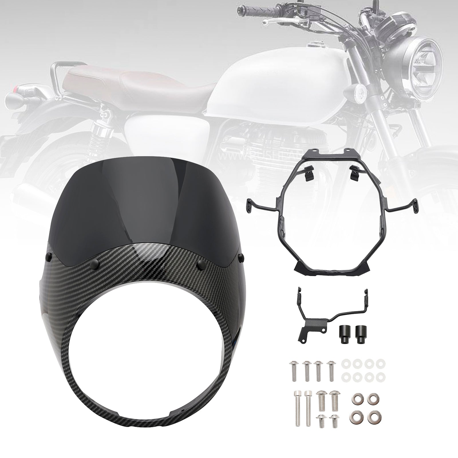 2023-2024 Honda GB350 GB350S vindrutan vindruta strålkastare