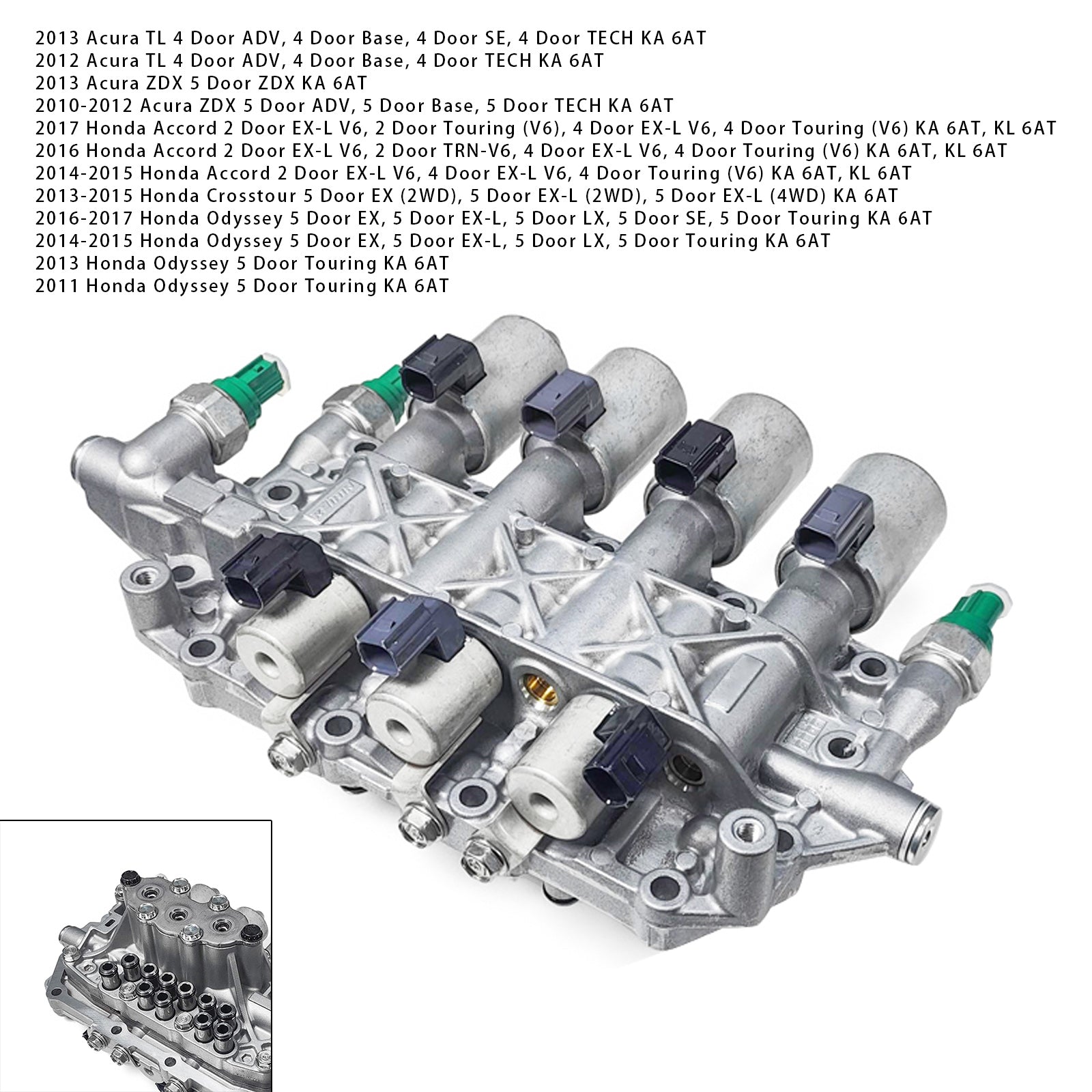 Úplne nový lineárny prenosový posun solenoid 27700-5B7-000 pre Honda Accord