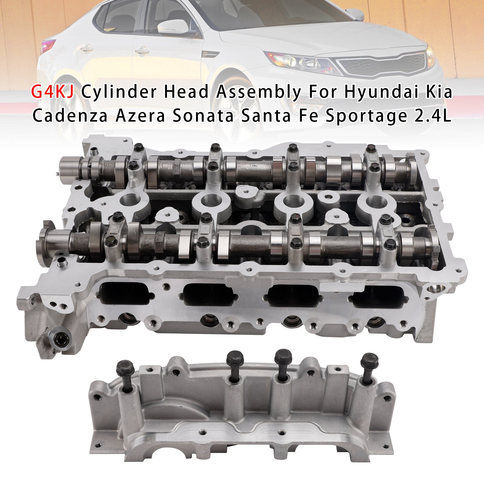 2011-2014 Kia Cadenza G4KJ Cylinder Head Assembly 221112G510 221112G560