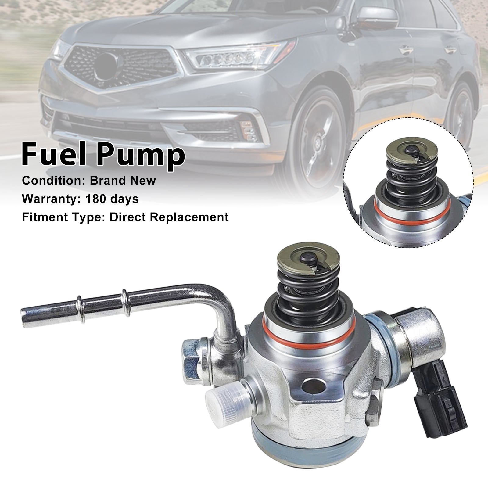 Högtrycksbränslepump 16790-5J6-A01 Fit Acura MDX 3.5L Fit Odyssey