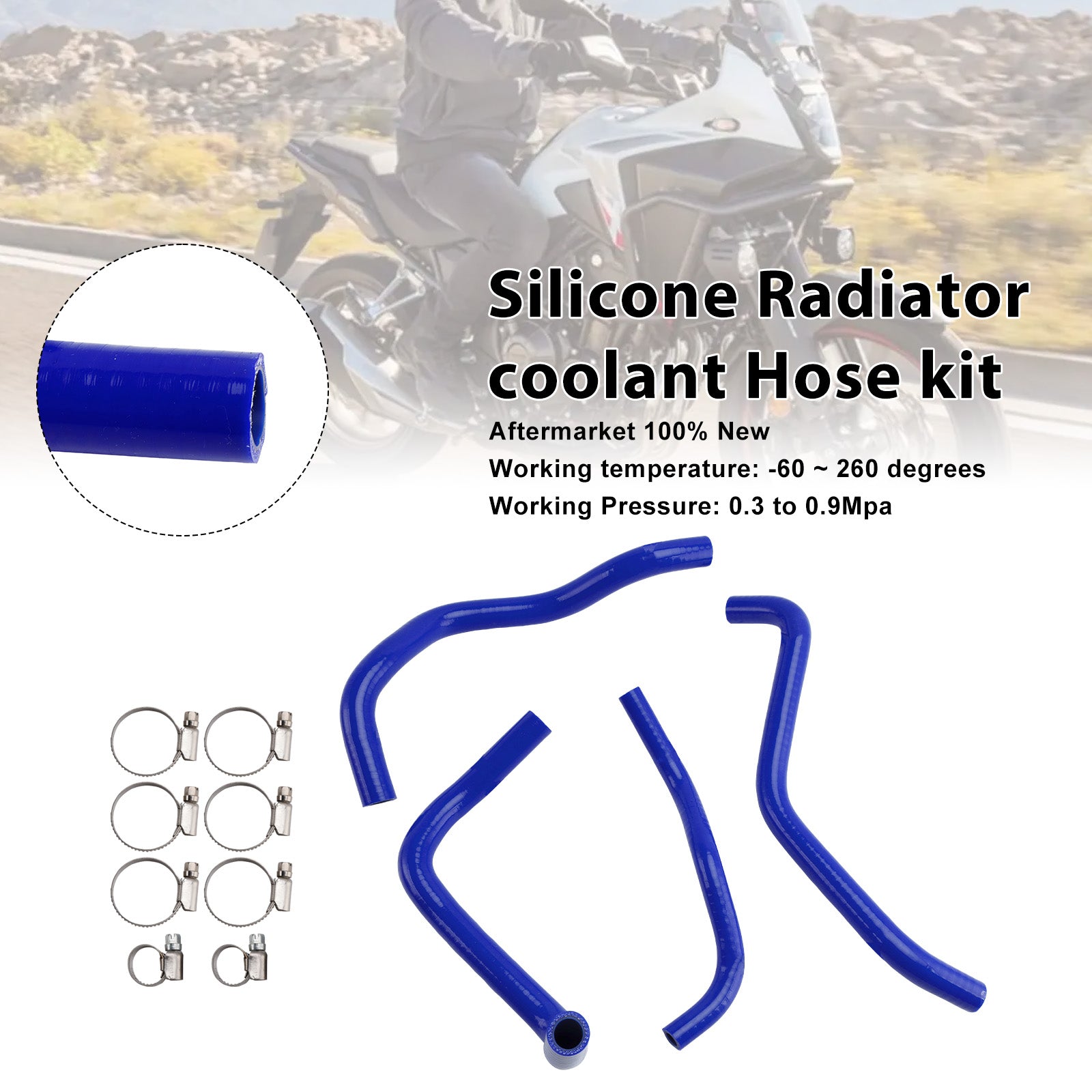 2013-2024 Honda CB500F/X/R Silicone Radiator coolant Hose