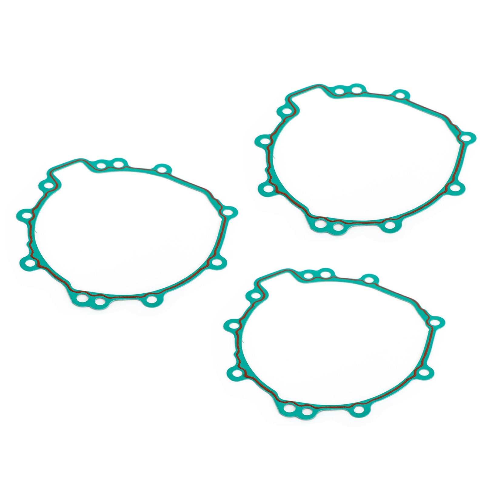 3 joints de couvercle de Stator de moteur gauche, pour Kawasaki Ninja ZX6R ZX600 ZX636 2007 – 2022