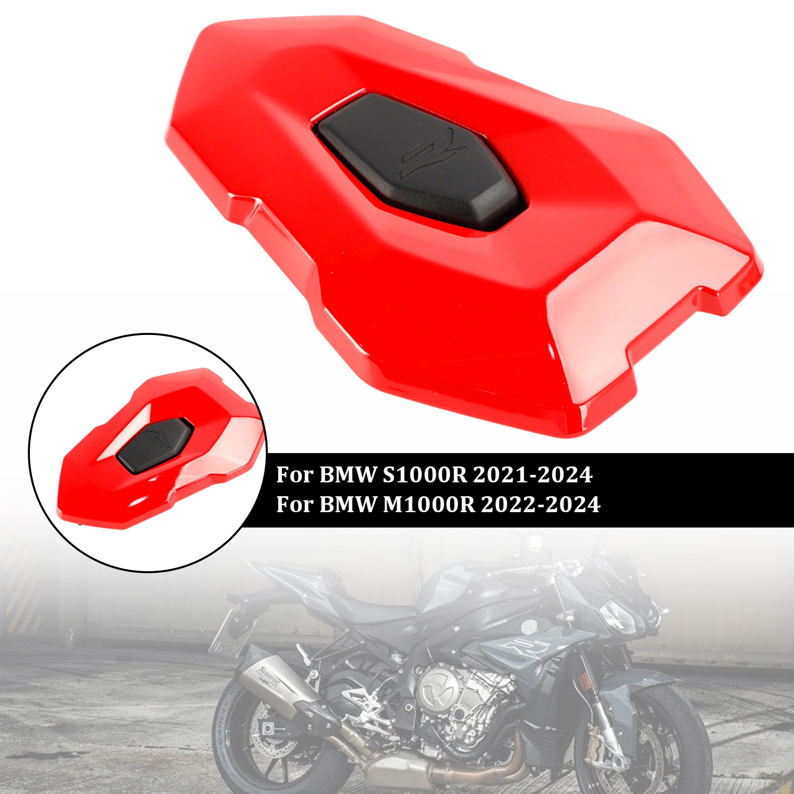 2021-2024 BMW S1000R 23-24 M1000R Couverture de siège arrière Capot de carénage