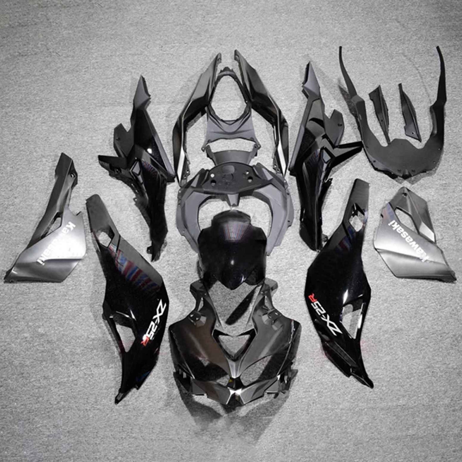2019-2025 Kawasaki Ninja ZX-25R Amotopart Injection Fairing Kit Bodywork ABS #104
