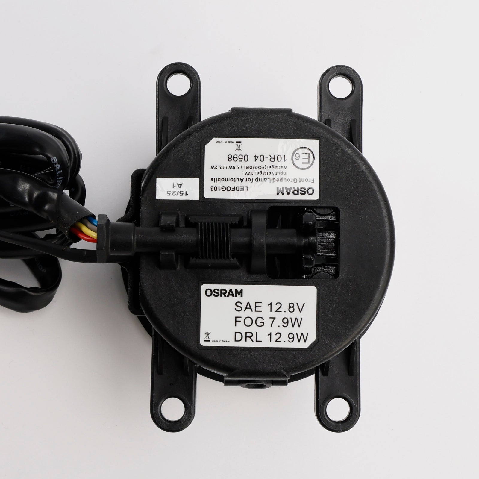 Bil Light Ledriving Fog DRL Gold Edition 90mm 6000K för Osram