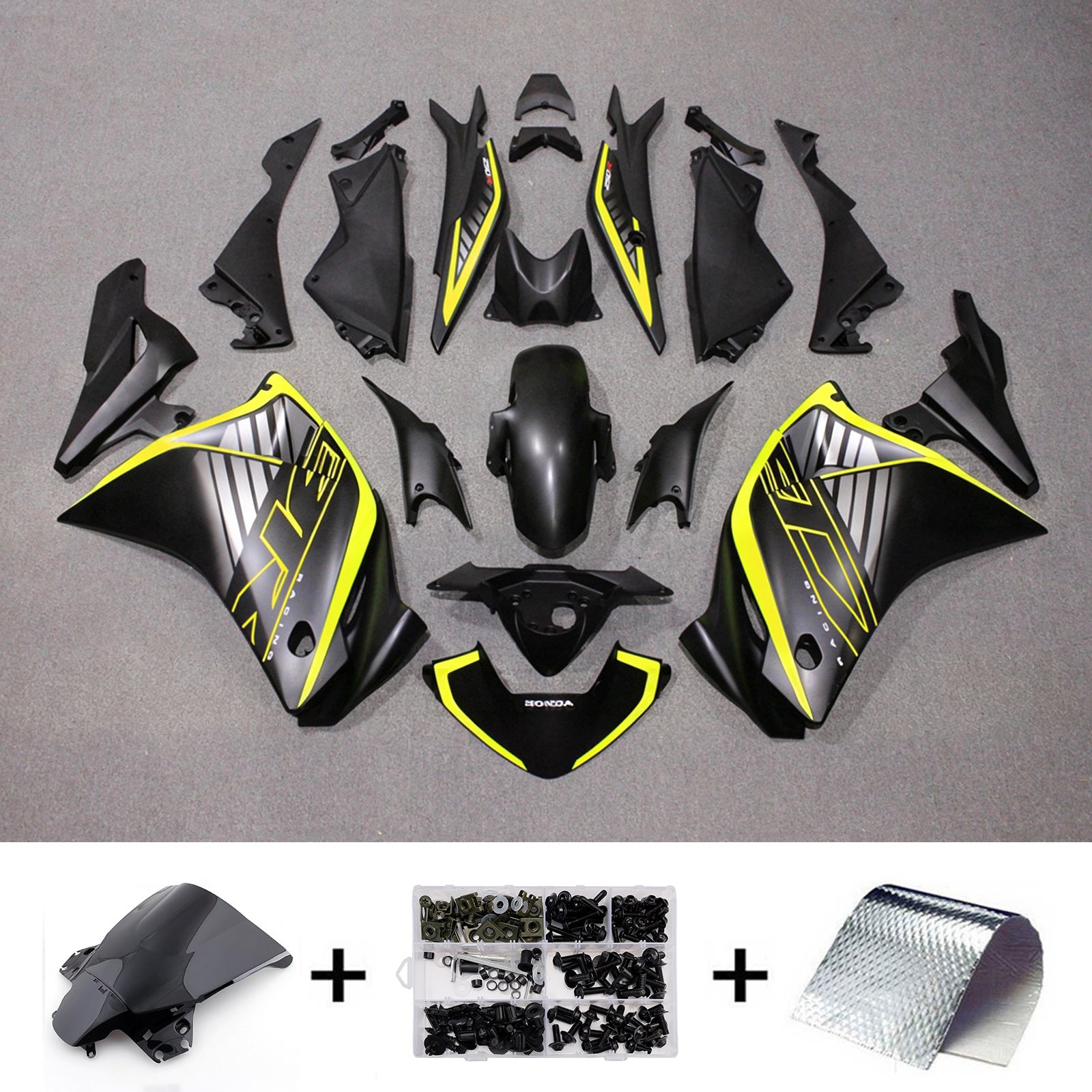 Injection Fairing Kit Bodywork Plastic ABS For Honda CBR250R 2011-2015
