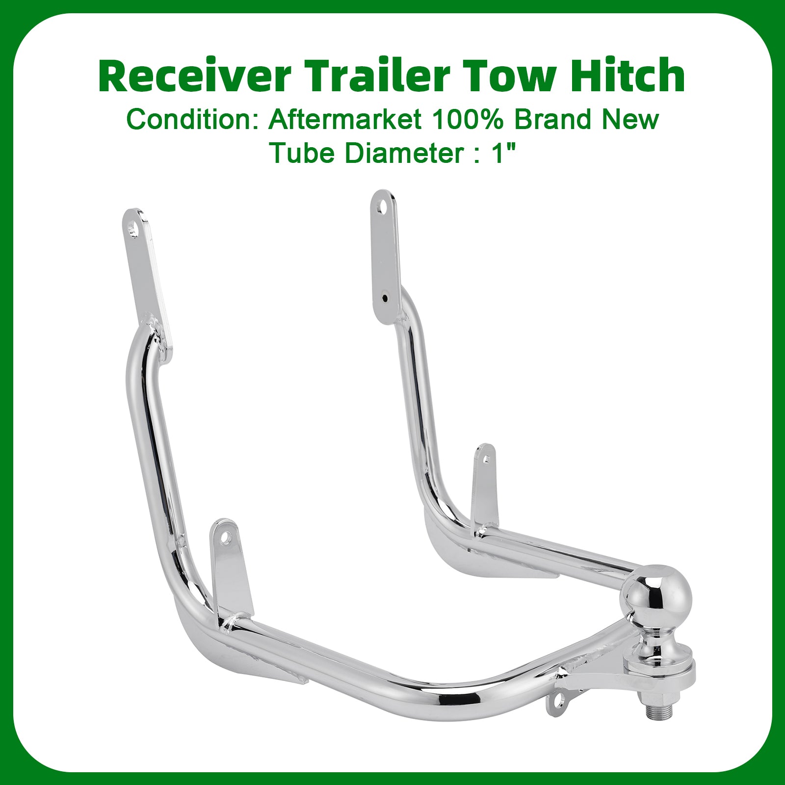 Receiver Trailer Tow Hitch Fit For Touring Electra Street Glide FLHX 2009-2023