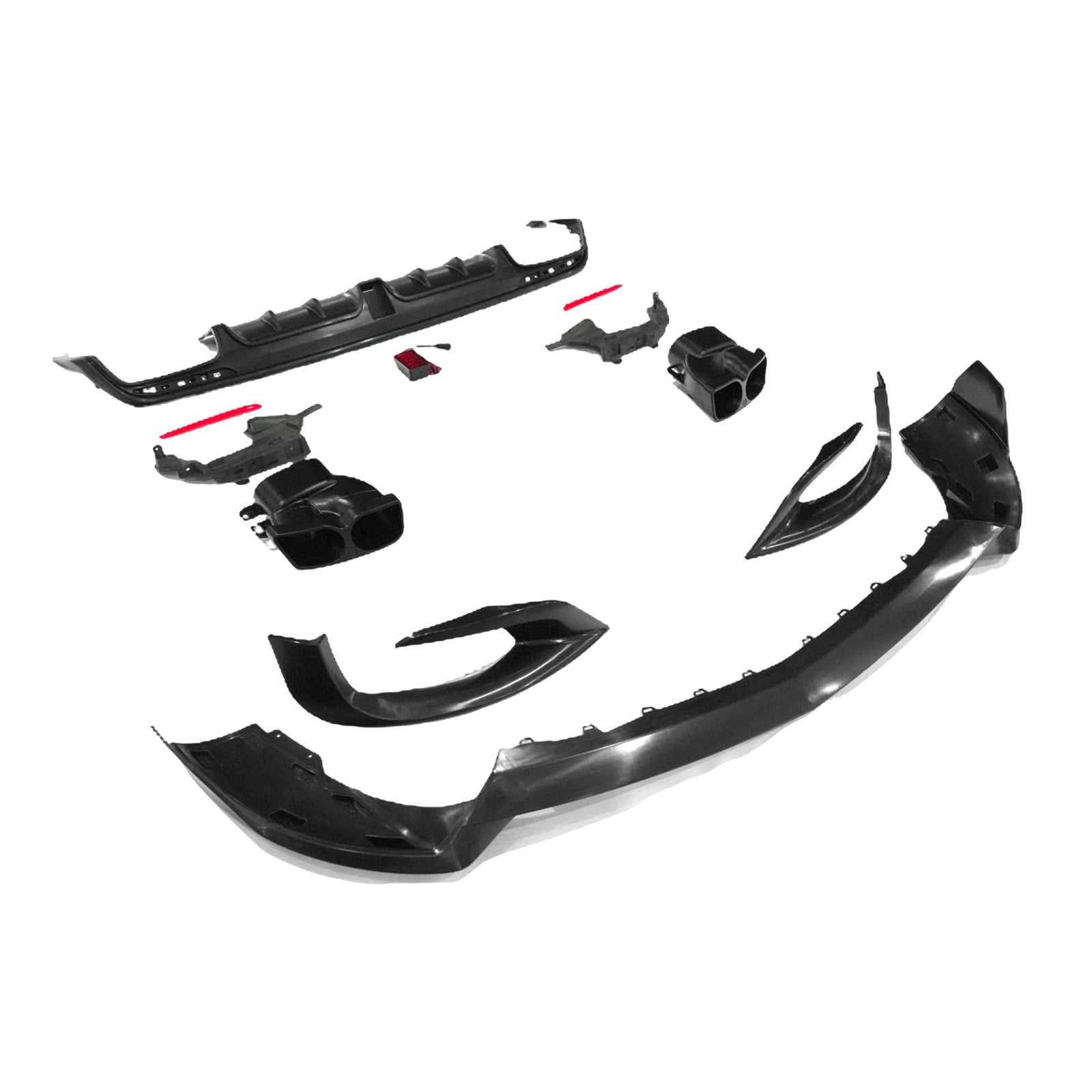 2014-2017 Fit Mercedes Benz S-Class W222 S500 S600 Upgrade B700 Body Kit Bumper