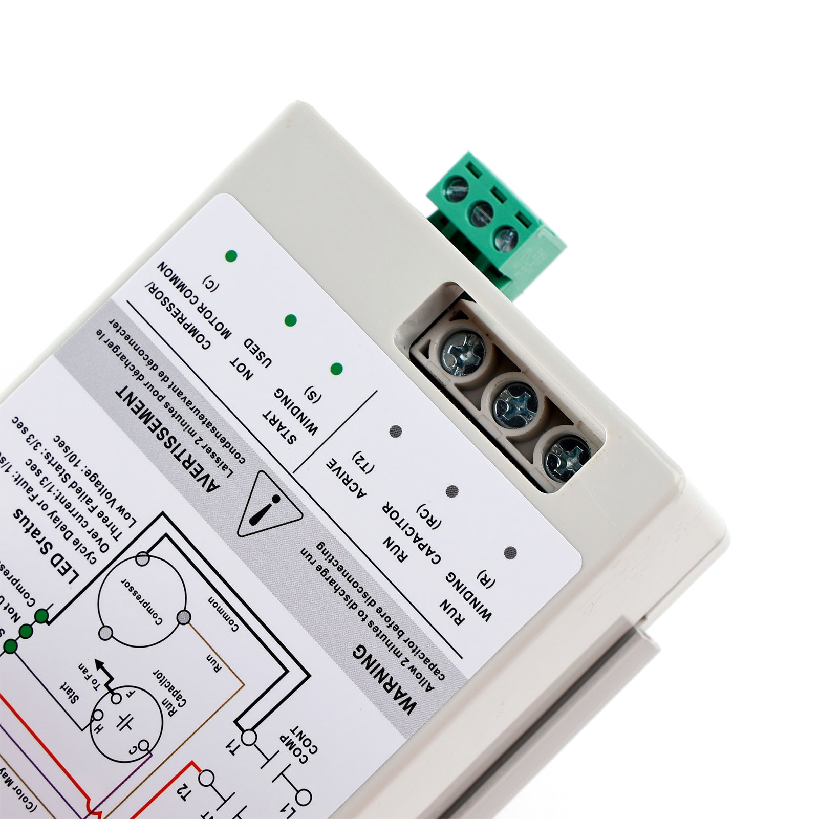 08-16A Soft Start Module For 1.75-3.5 Ton AC Units Reverse Motor Protection