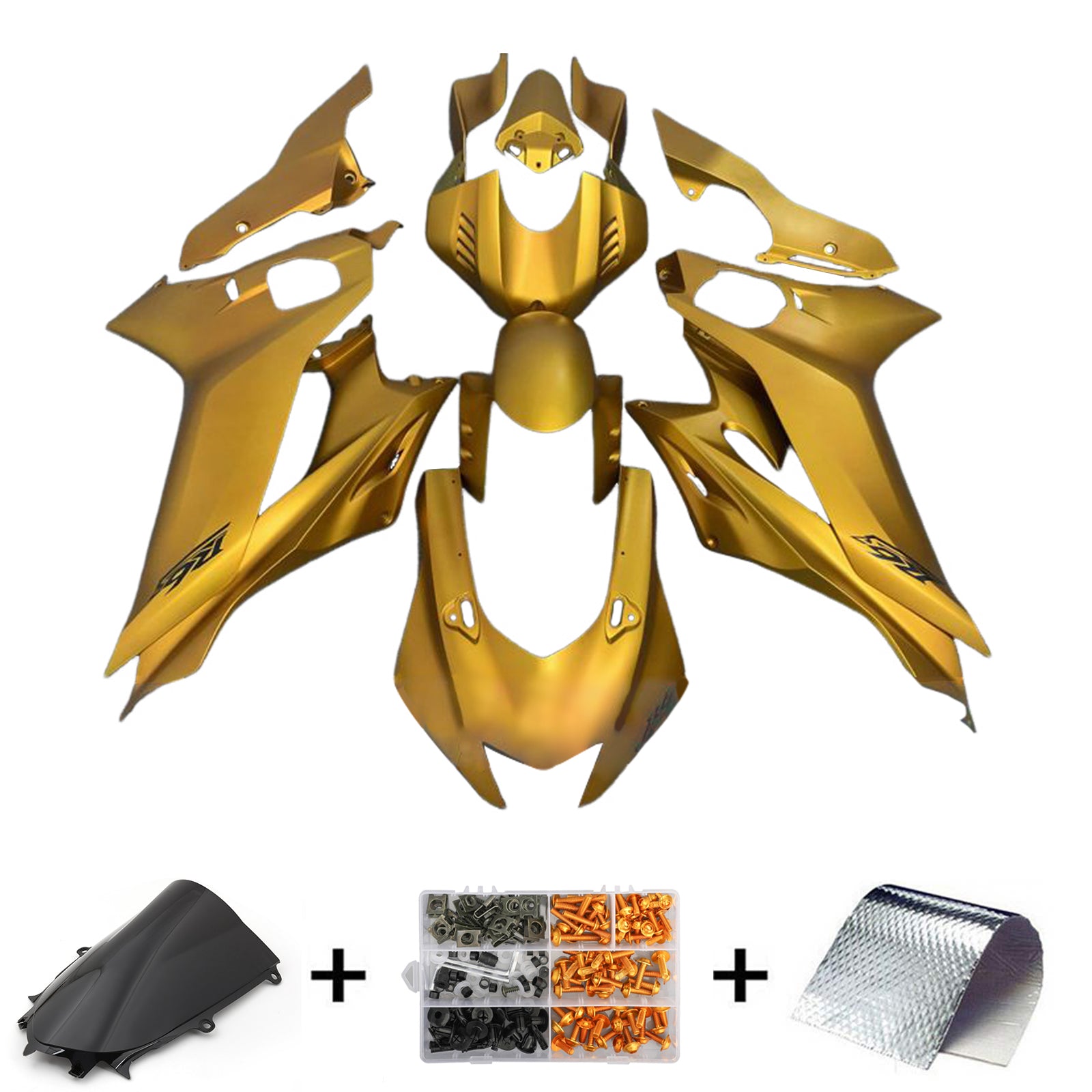 2017-2023 Yamaha YZF-R6 Kit de camerage d'injection Bodywork Plastic Abs