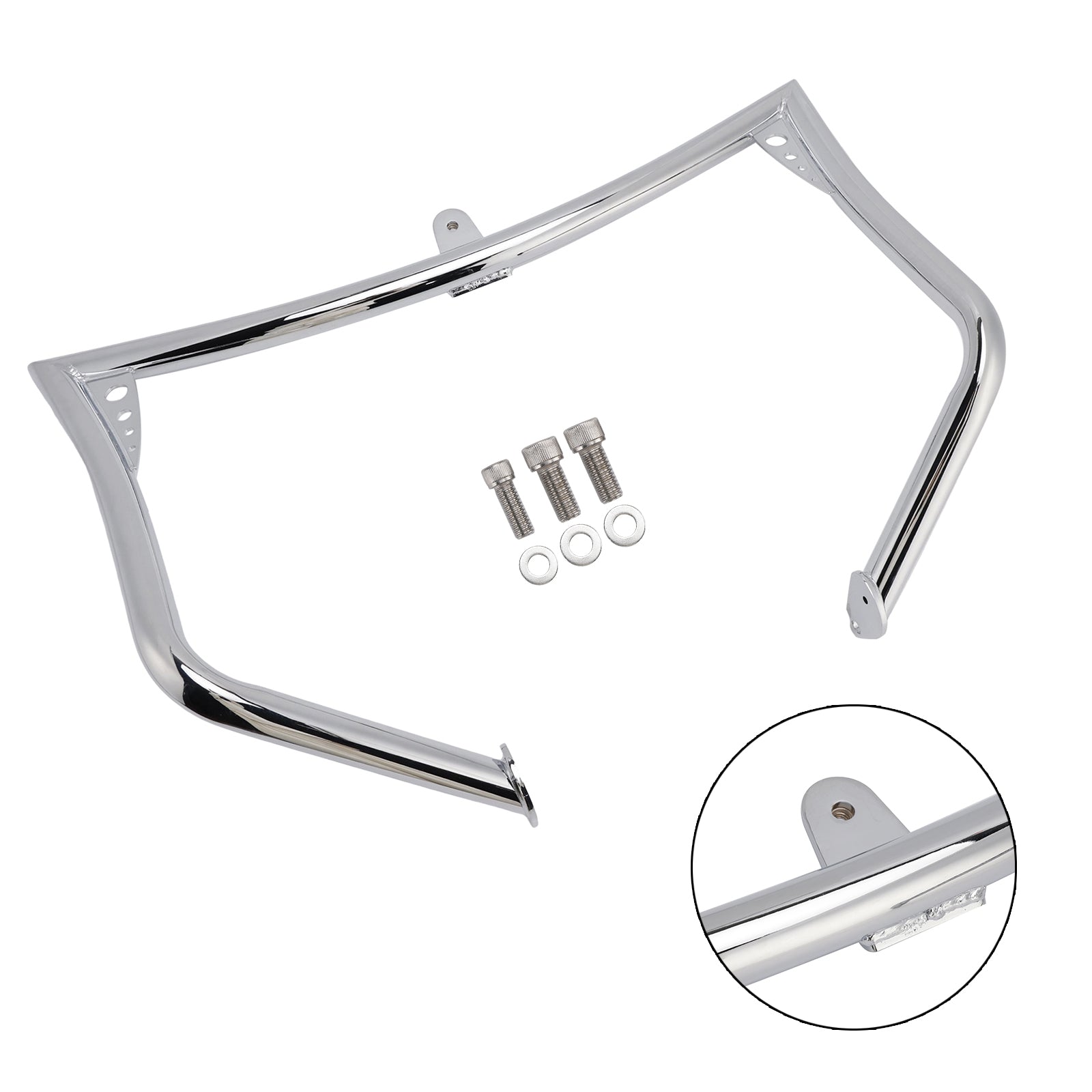 1997-2008 Touring Electra Glide Standard FLHT Engine Guard Frame Anti-Crash Bumper Protector Chrome