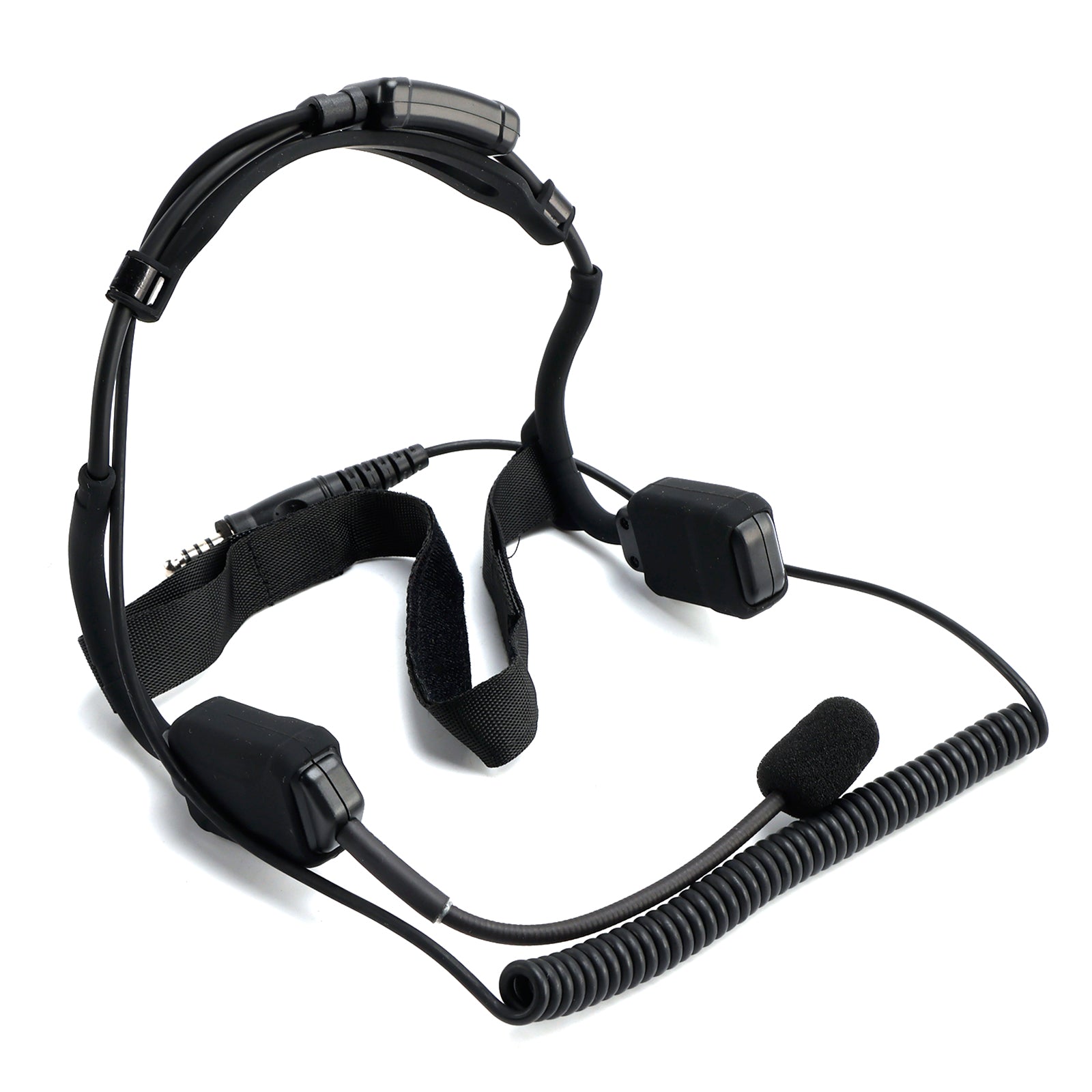 7.1-C9 Advanced Rear Mount Big Plug Tactical Earhook Headset Bone Headphones