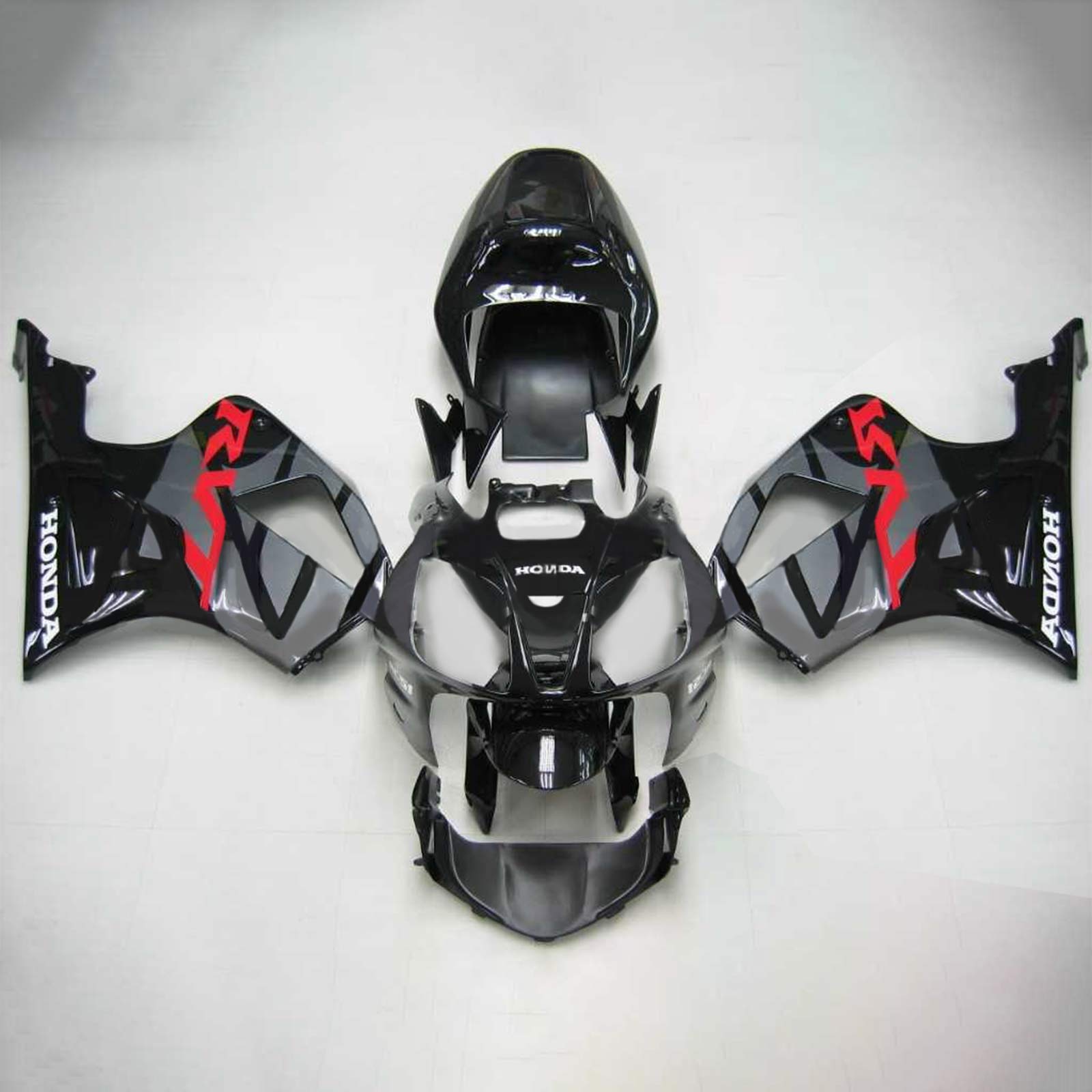 2000-2006 Honda Vtr1000 RC51 Amotopart Injection Fairing Kit Bodywork Plastic Abs # 105