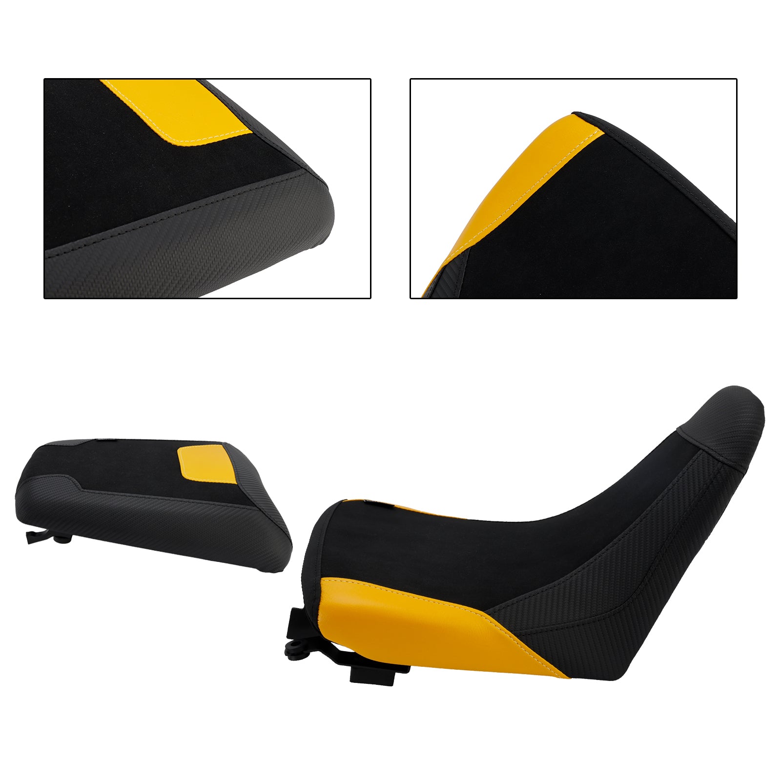 Lower Front&Rear Driver Seat Pillion Yellow Fits For Suzuki V-Strom Dl1050 23+