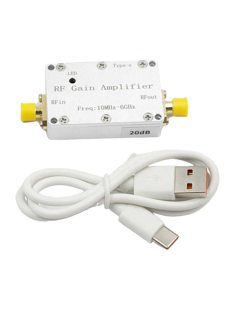 Amplificateur RF 10m-6GHz 10 dB 20db 30 dB 40 dB High gain Driver Receiving Amplificateur