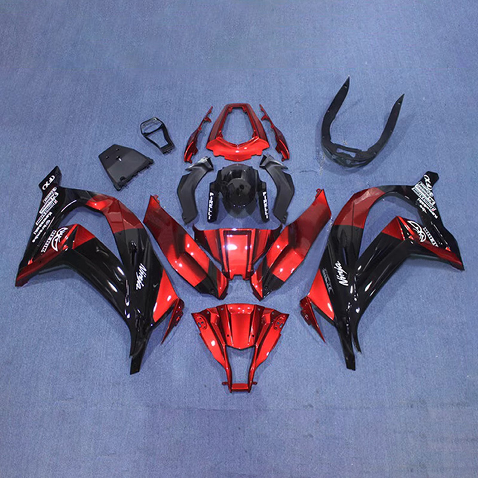 Injection Fairing Kit Bodywork Plastic ABS fit For Kawasaki ZX10R 2011-2015