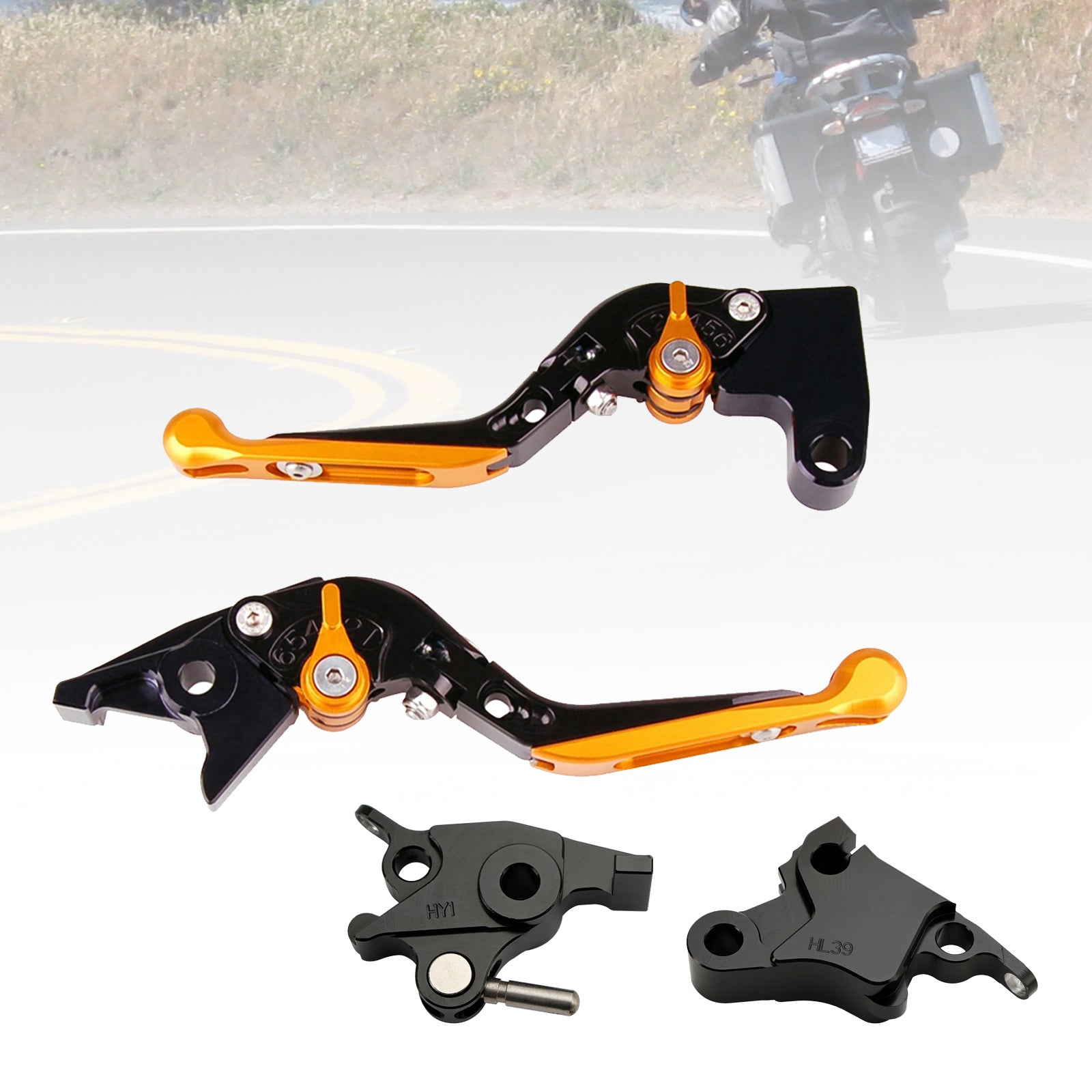 Levier de frein d'embrayage réglable adapté pour CFMOTO 700CL-X Heritage 2021-2022