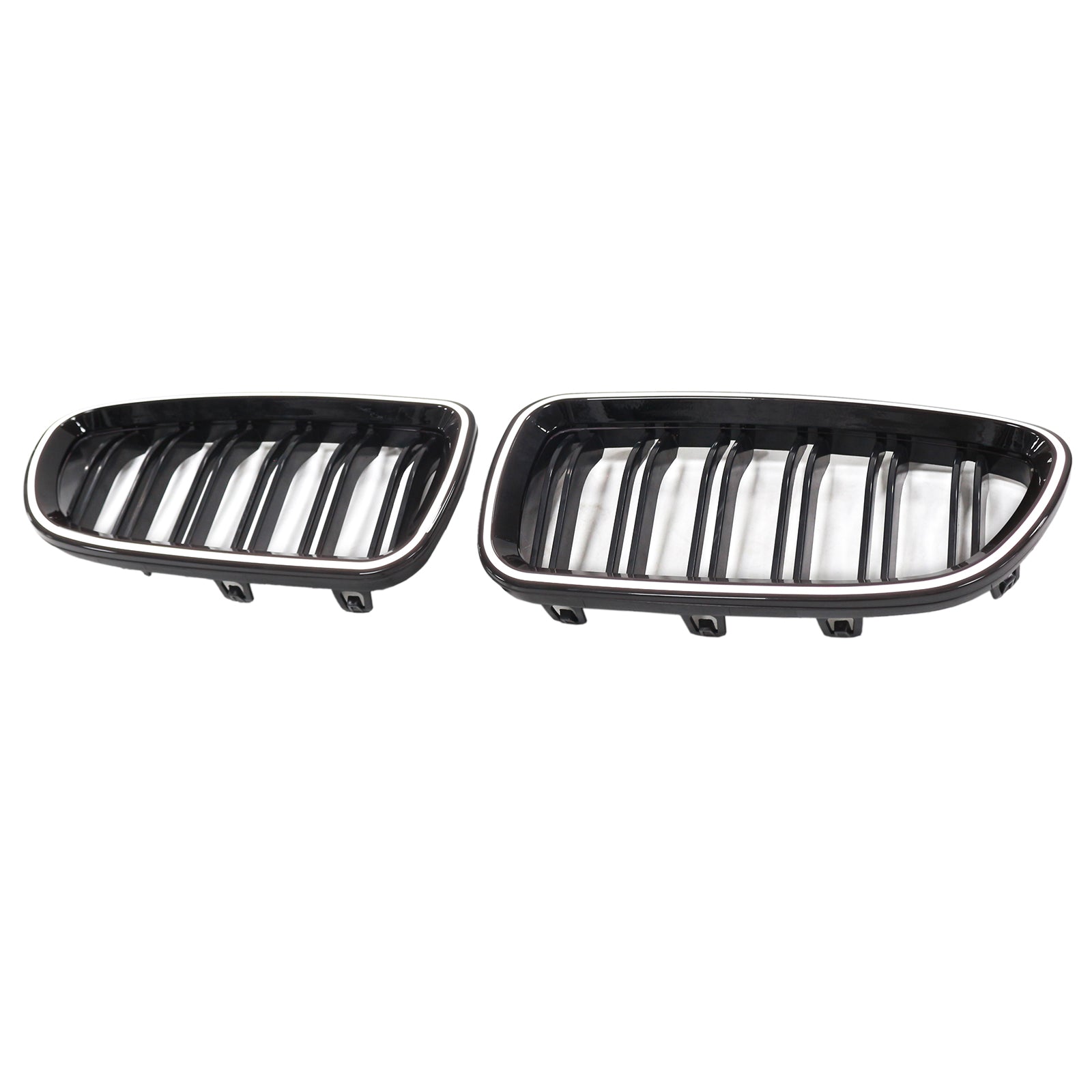 01.2009-10.2016 BMW 5-Serie F10 Sedan Nierbumpergrille Glanzend Zwart 51137203649 51137203203