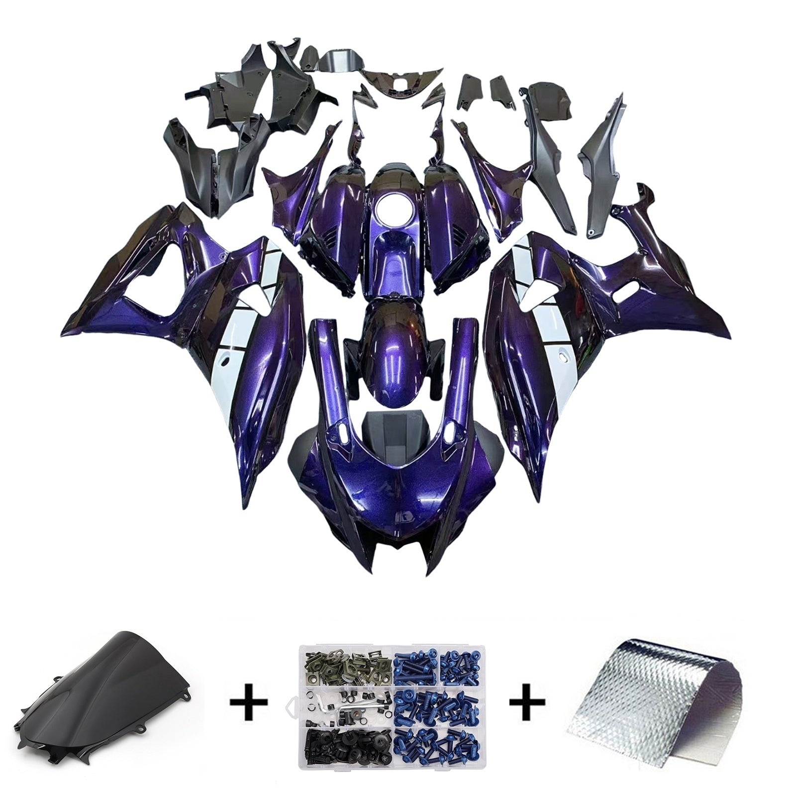Injection Fairing Kit Bodywork Plastic ABS fit For Yamaha YZF-R7 2021-2025