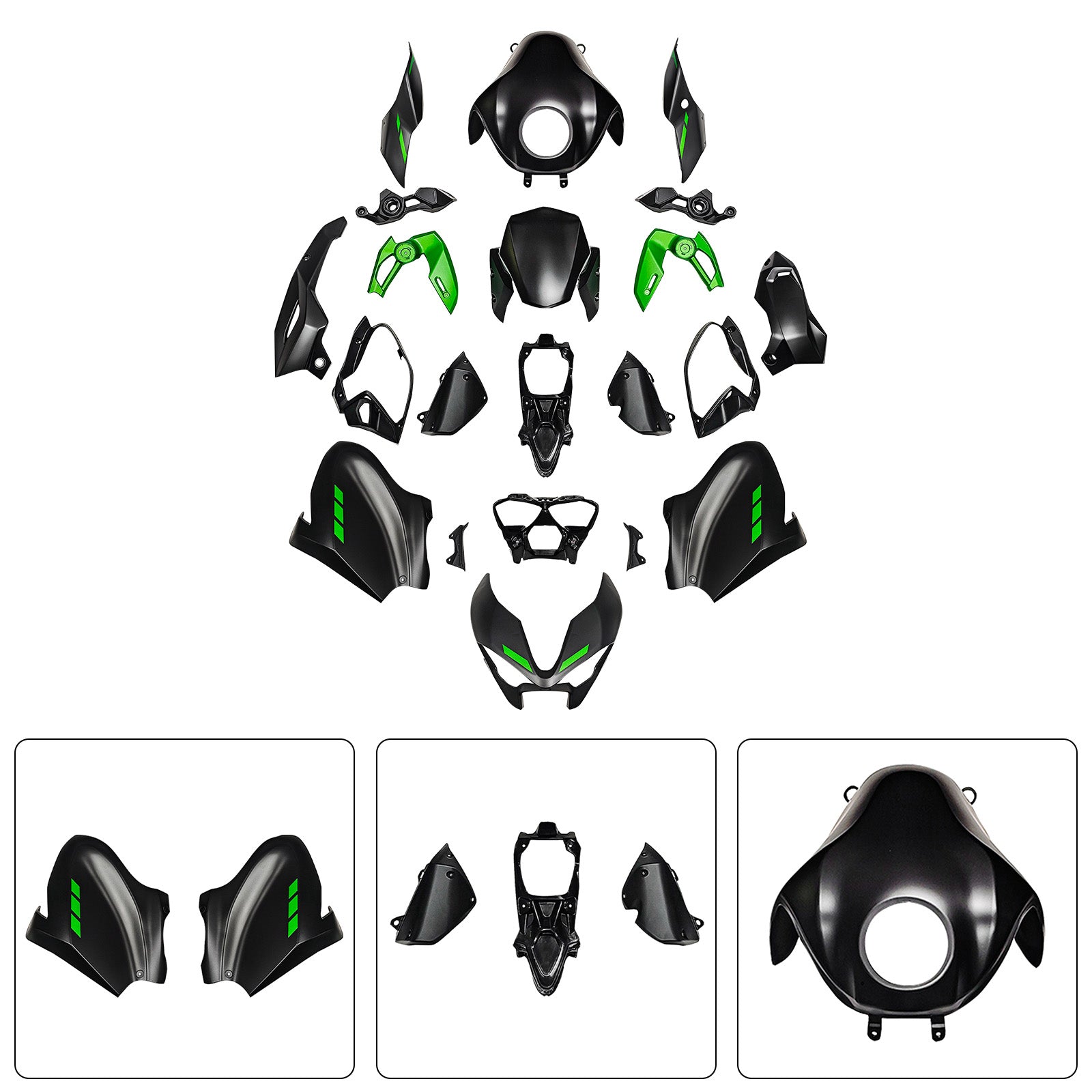 Injection Bodywork Fairing Kit for Kawasaki Z900 2025-2026