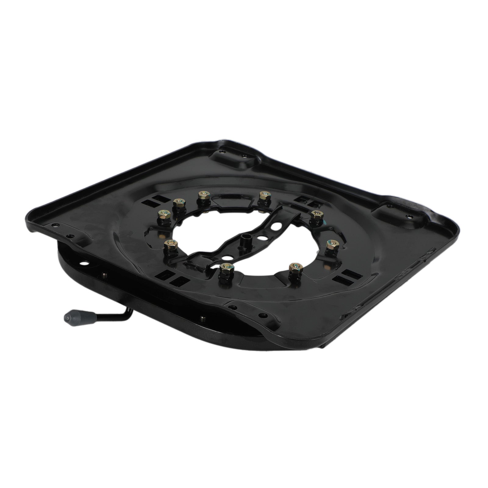 Placa giratoria universal para asiento de autocaravana, 36cm x 39cm, modificación del chasis de la autocaravana