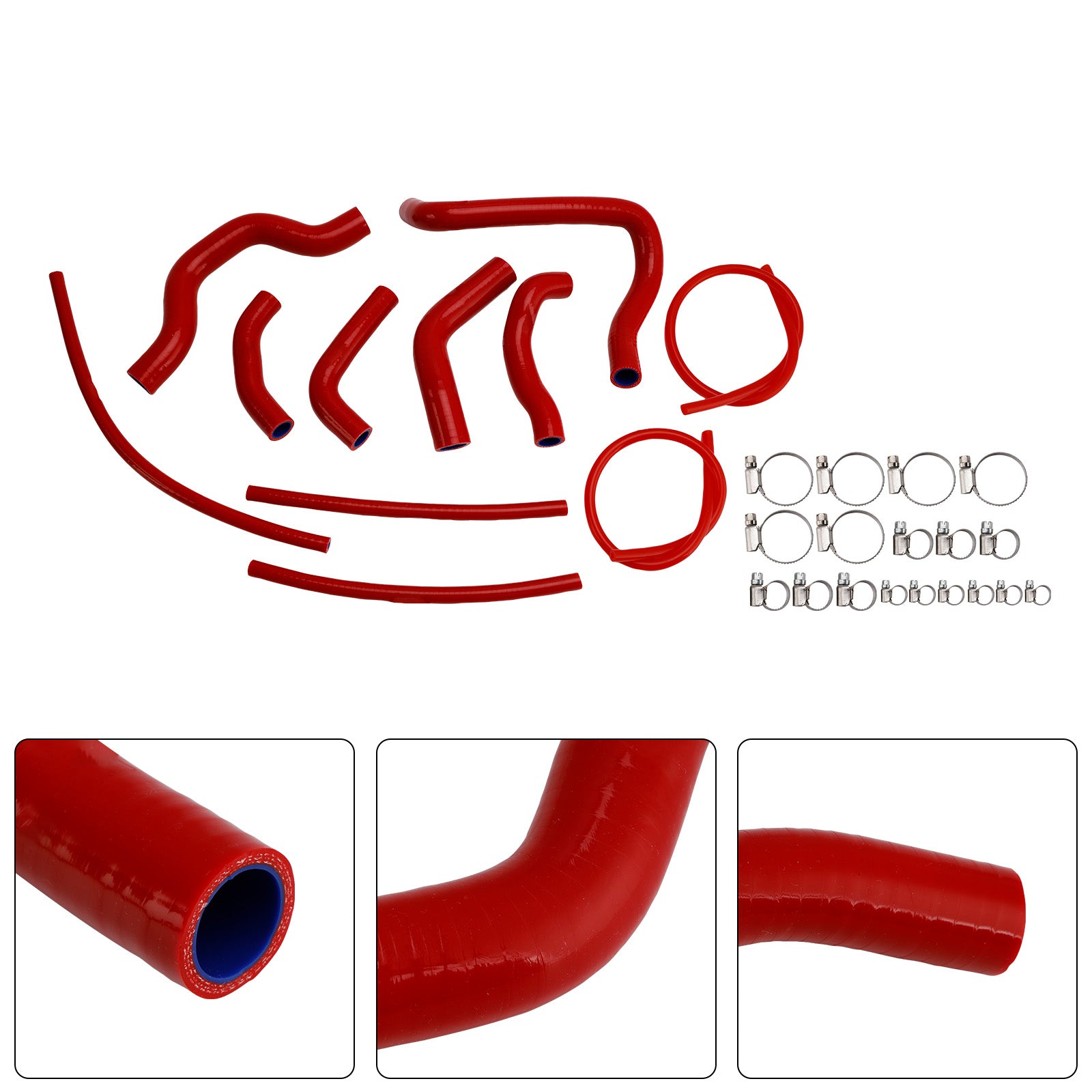 2021-2025 Ducati Monster 937 Silicone Radiator coolant Hose