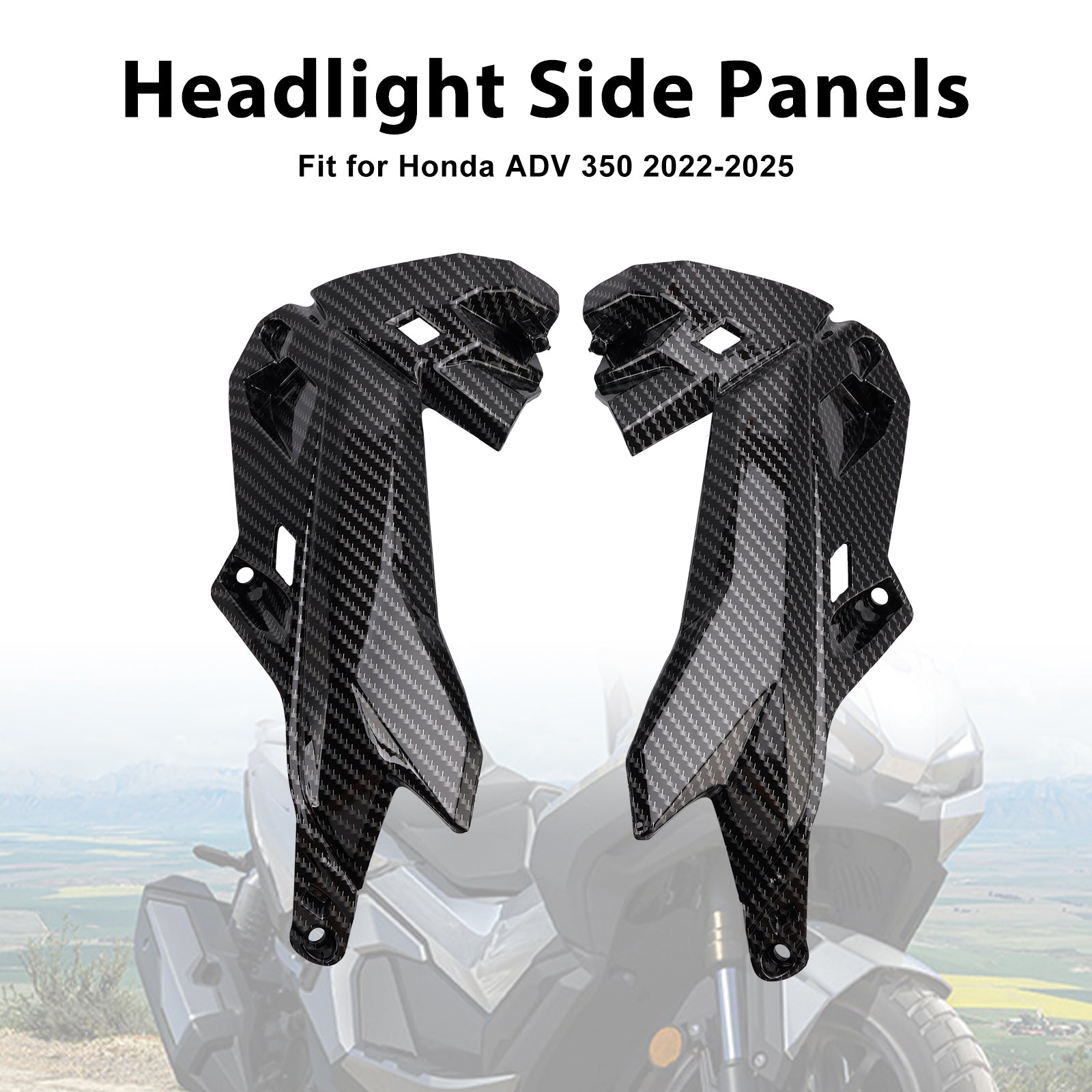2022-2025 Honda ADV 350 Headlight Side Panels Fairing