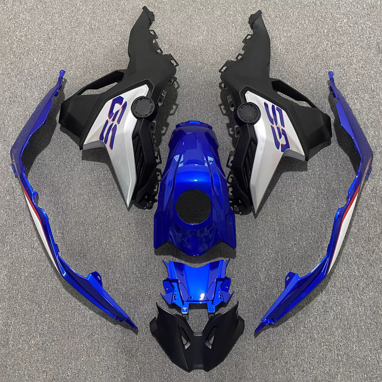 2018-2022 BMW F750GS F850GS Injektionsmässa Kit Kroppsarbete