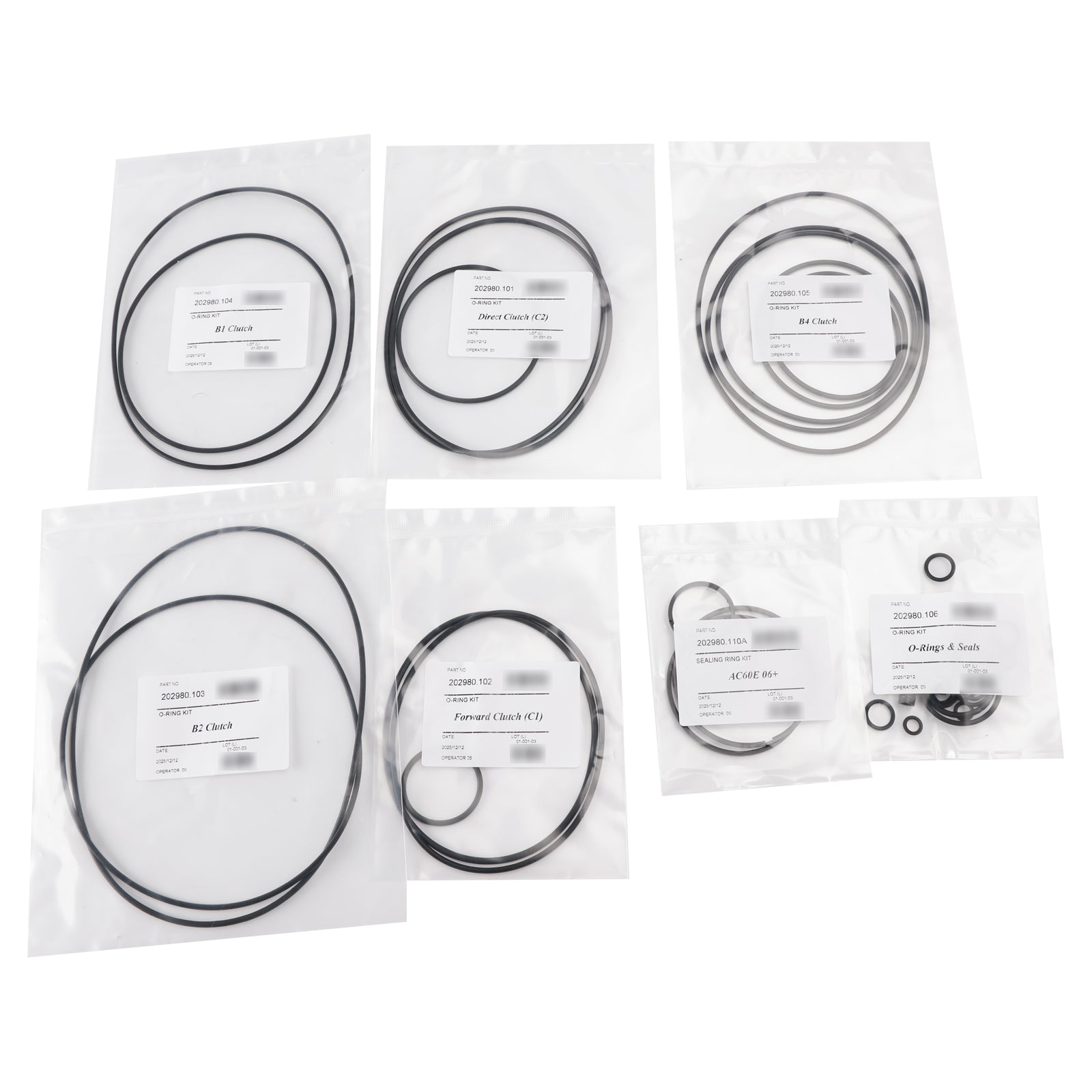 For Toyota Prado 2.7L Auto Transmission Master Rebuild Kit Seal AC60F AC60E