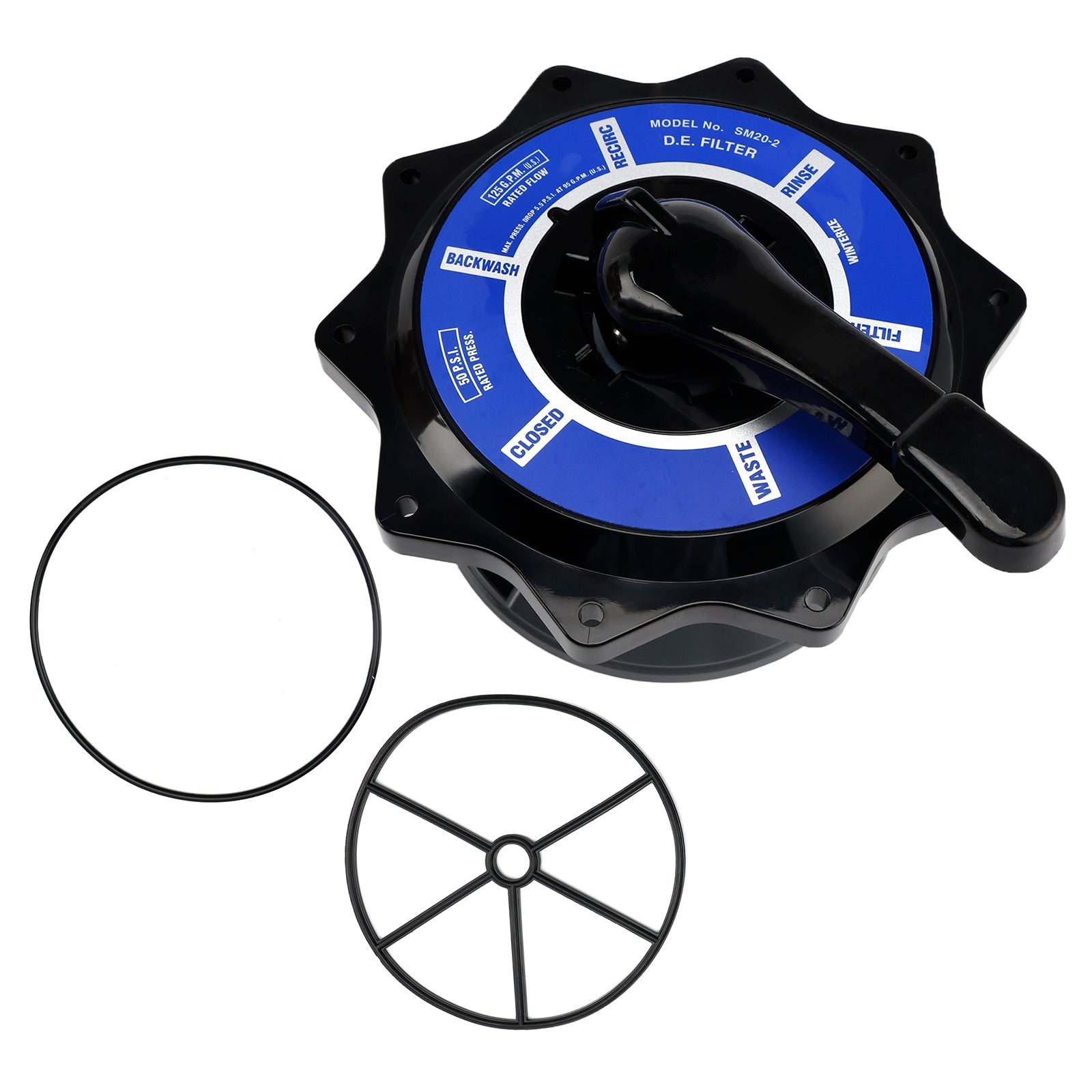 R0443900 2" Ensemble de vannes supérieures pour le remplacement de la vanne multiport Zodiac Jandy