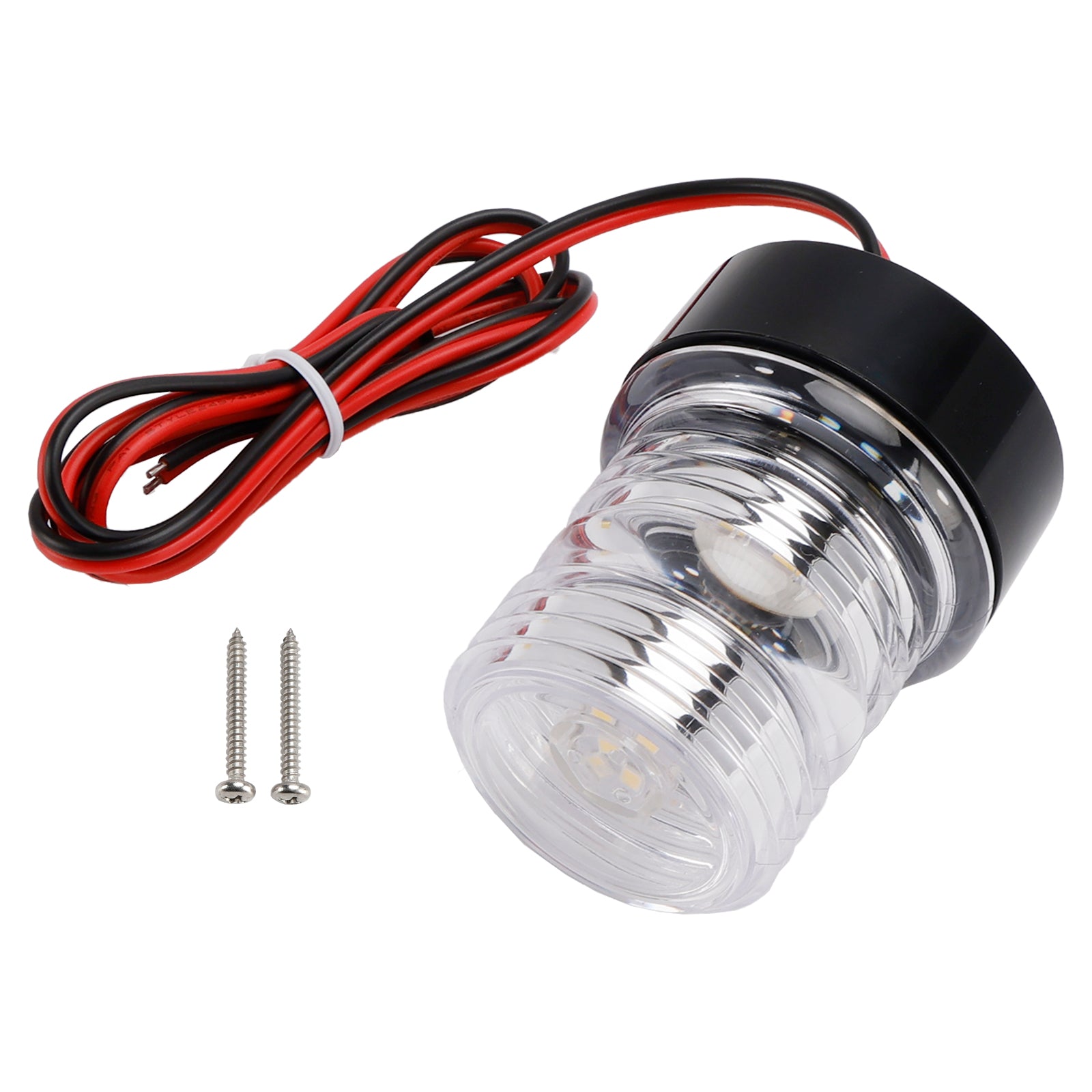 2.7W LED Navigation Signal Light Anchor Vessel Round Lamp Boat Yacht IP66