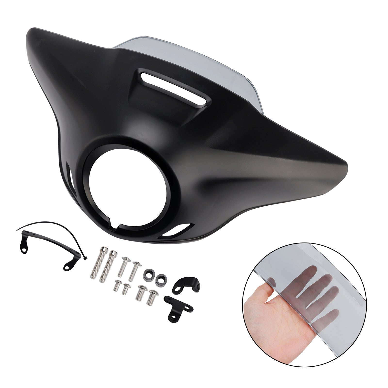 Windshield WindScreen Headlight Fairing fit for HONDA CM300 CM500 2021-2024