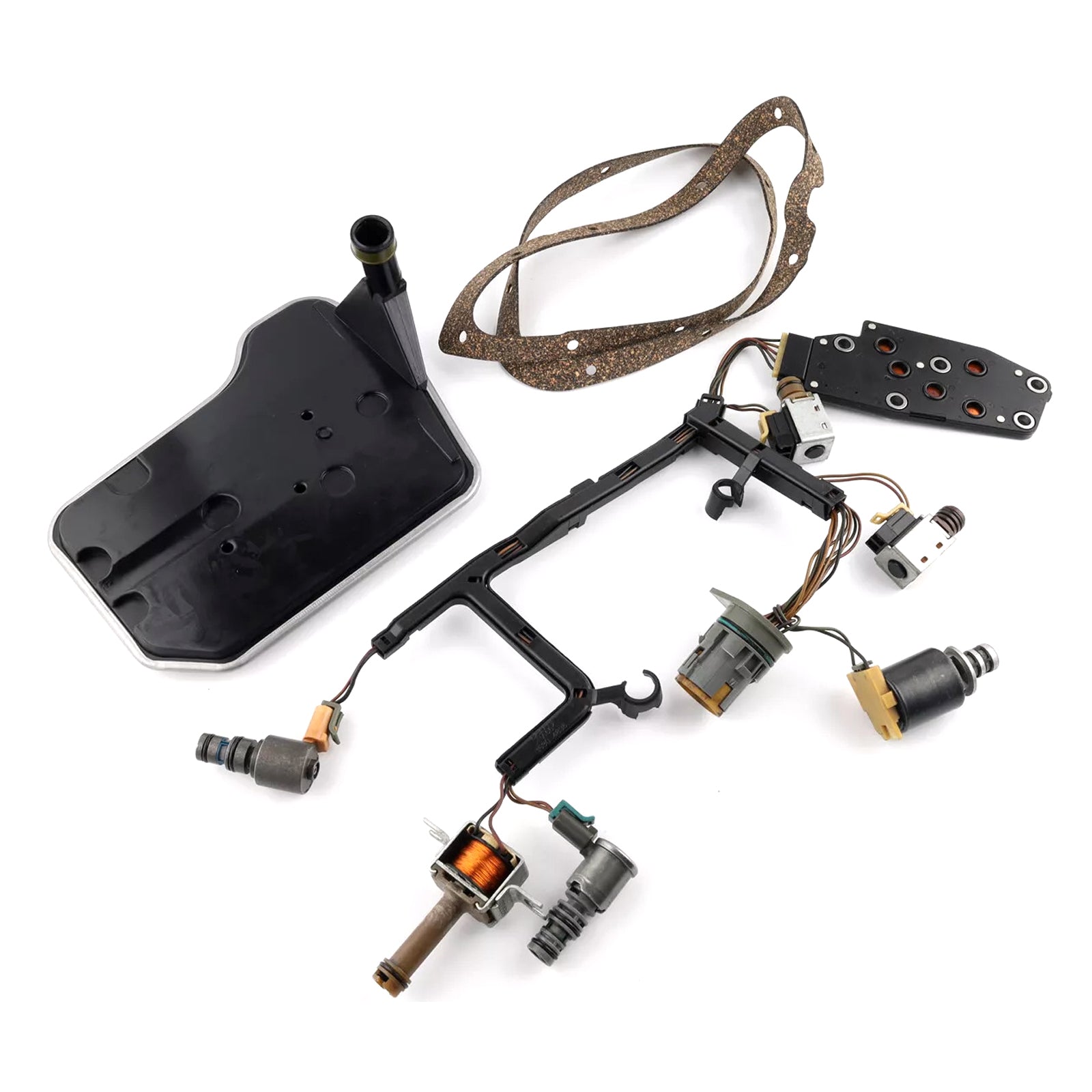 9PCS 4L60E 4L65E Transmission Solenoid Kit For 1993-05 GM EPC Shift TCC 3-2 PWM