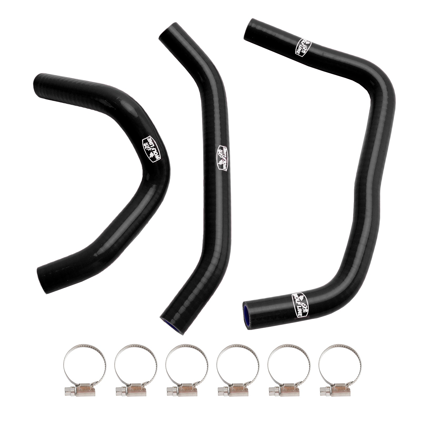 Silikon Radiatorkylvätskespaket för Kawasaki ZX4R ZX-4RR 2023-2024