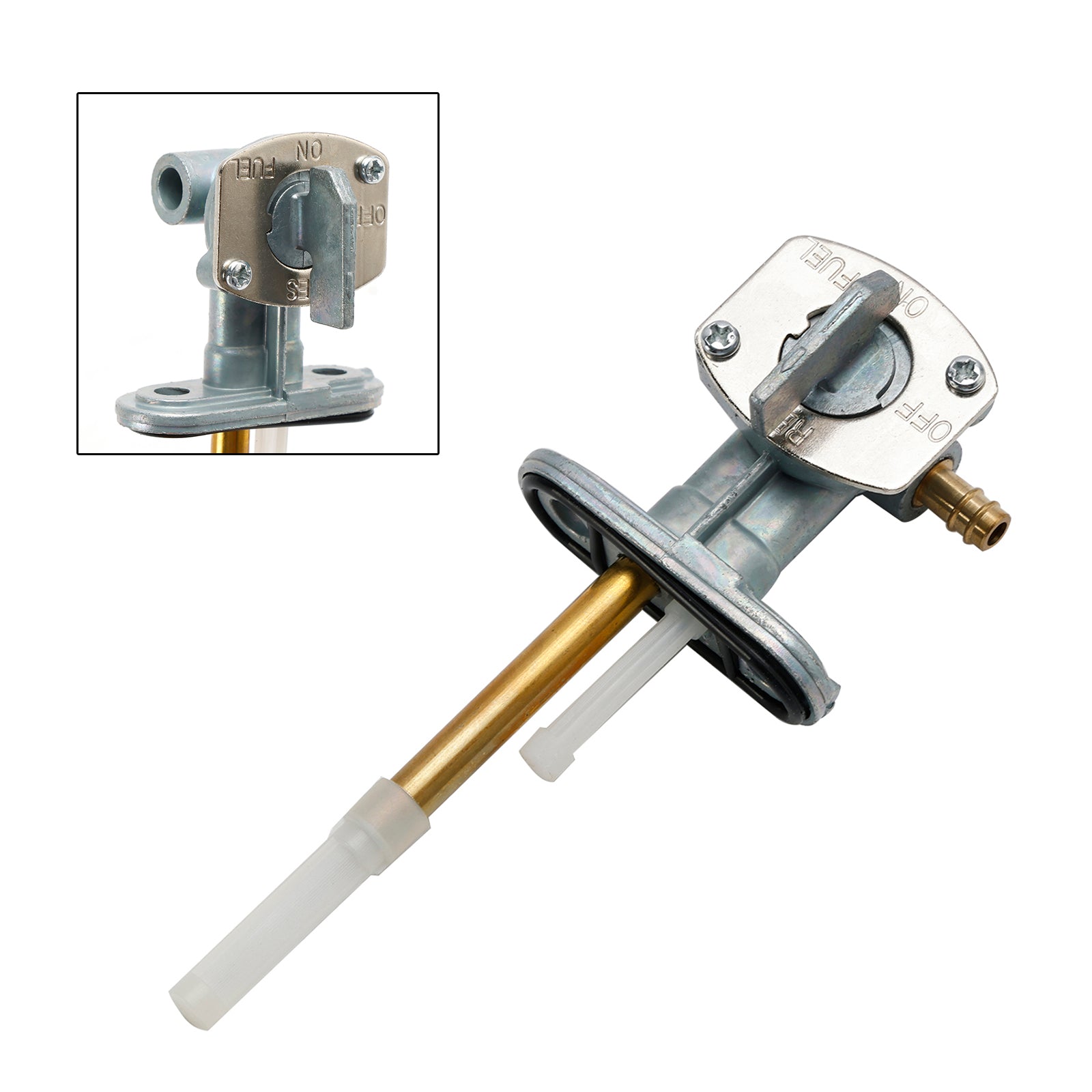 Válvula de llave de combustible para tanque de gasolina, llave de purga apta para Polaris SPORTSMAN 450 OUTLAW 500 06-07
