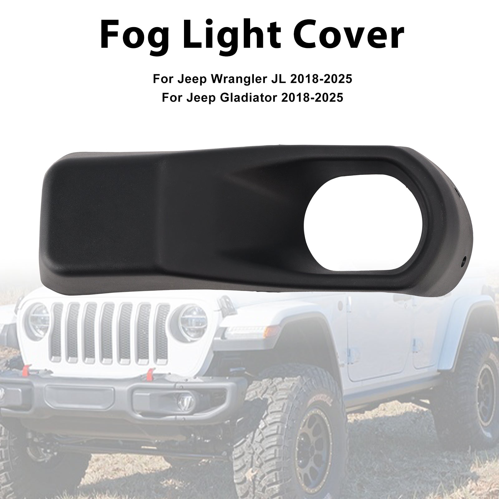 2018-2025 Jeep Wrangler JL Gladiator Light Light Light Trim 68295558aa