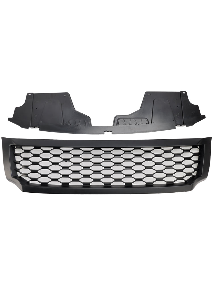 2015-2020 Nissan Navara NP300 D23 Matt Black Front Challed Grill Grille