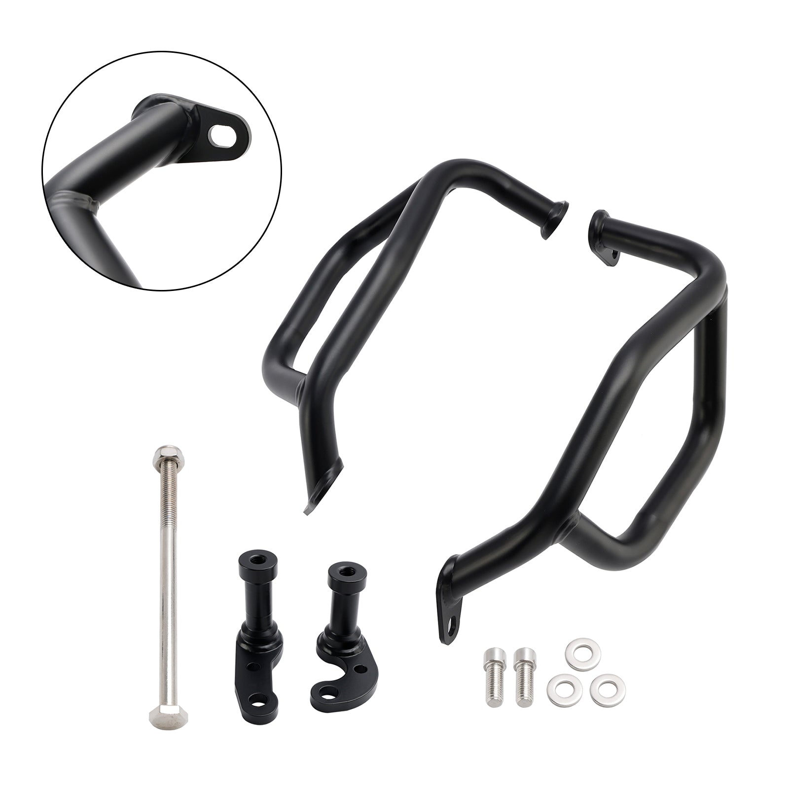 2024 Honda NX400 MOTOROVÝ OCHRANA OCHRANA RÁMU STRATENÁ STRIEBA STRIEBA