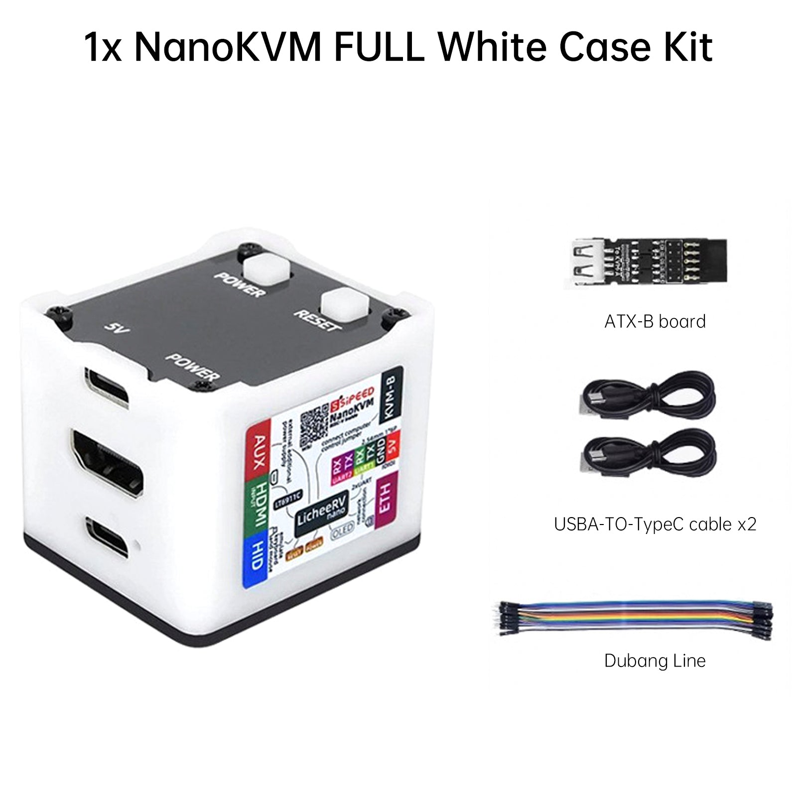 Sipeed NanoKVM Bediening op afstand Onderhoudsserver PIKVM Afstandsbediening UART