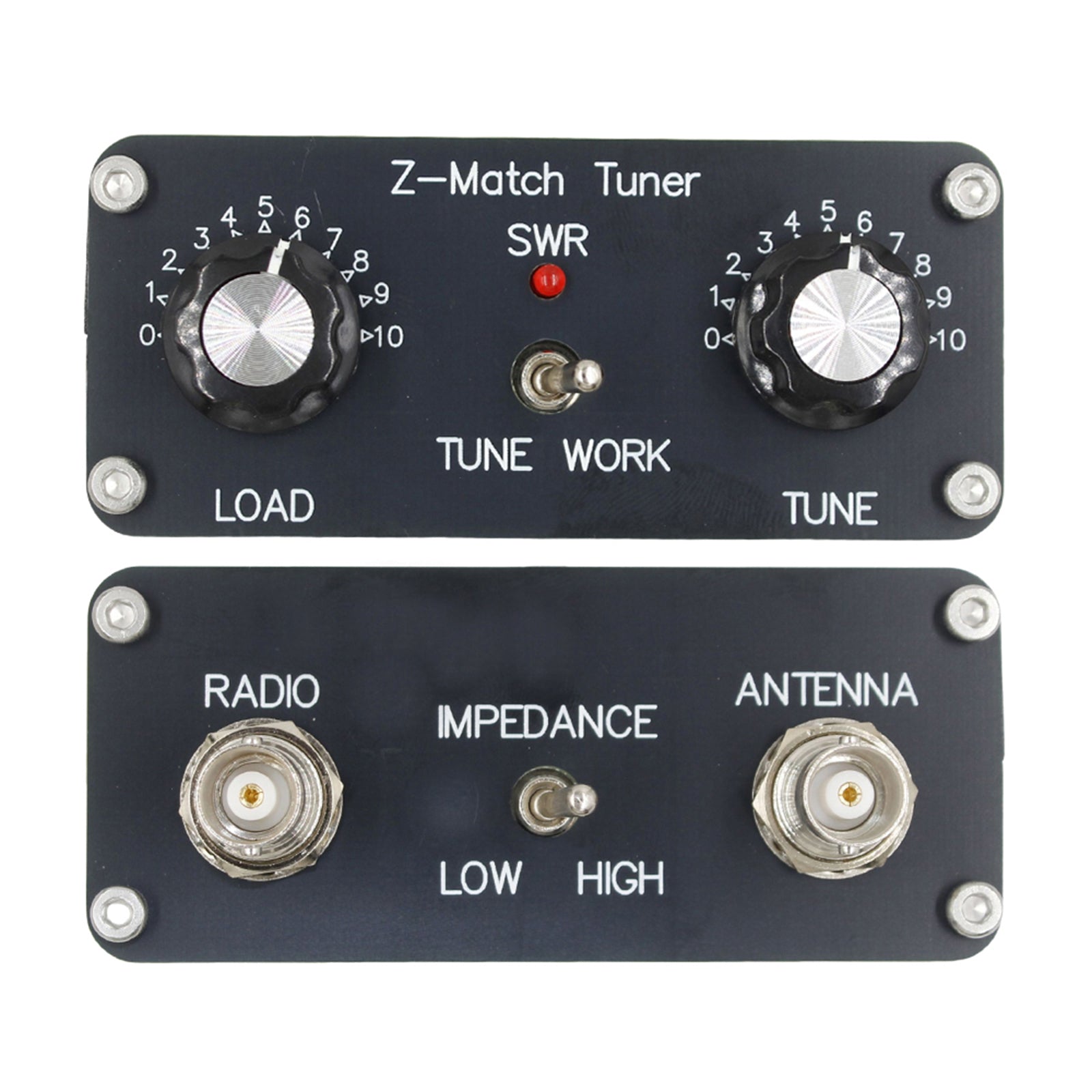 Z-Match QRP Handleiding Tuner Antennetuner HAM Adapter 3-28 MHz BNC Interface
