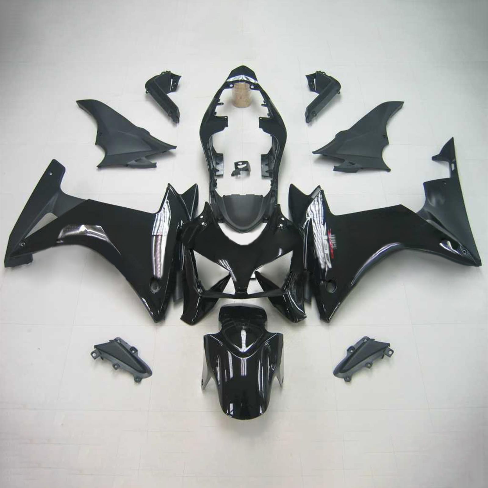2013-2015 Honda CBR500r Amotopart Injection Kit de camence de camers Bodywork Plastic Abs # 102