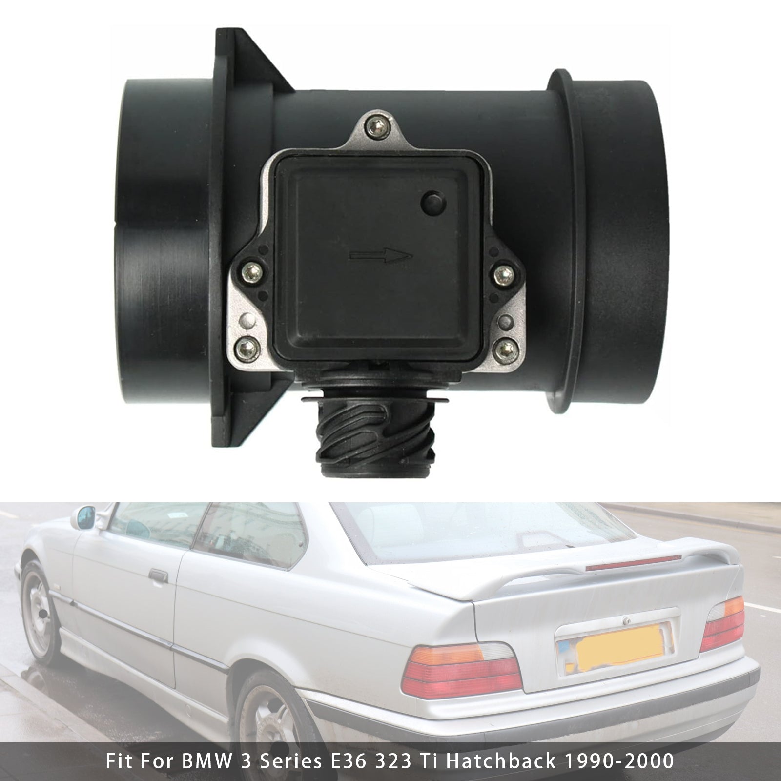 Mass Air Flow Meter Sensor For BMW E36 323i 328i E39 528i 5WK9617