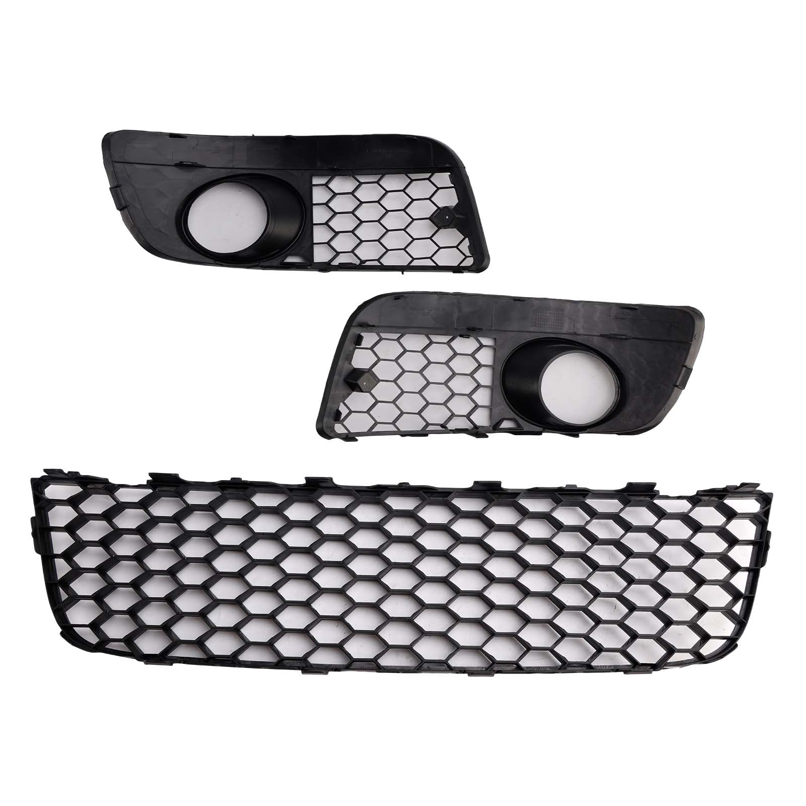 2006-2009 pour VW GOLF MK5 GTI 3 pièces calandre inférieure avant + couvercle antibrouillard