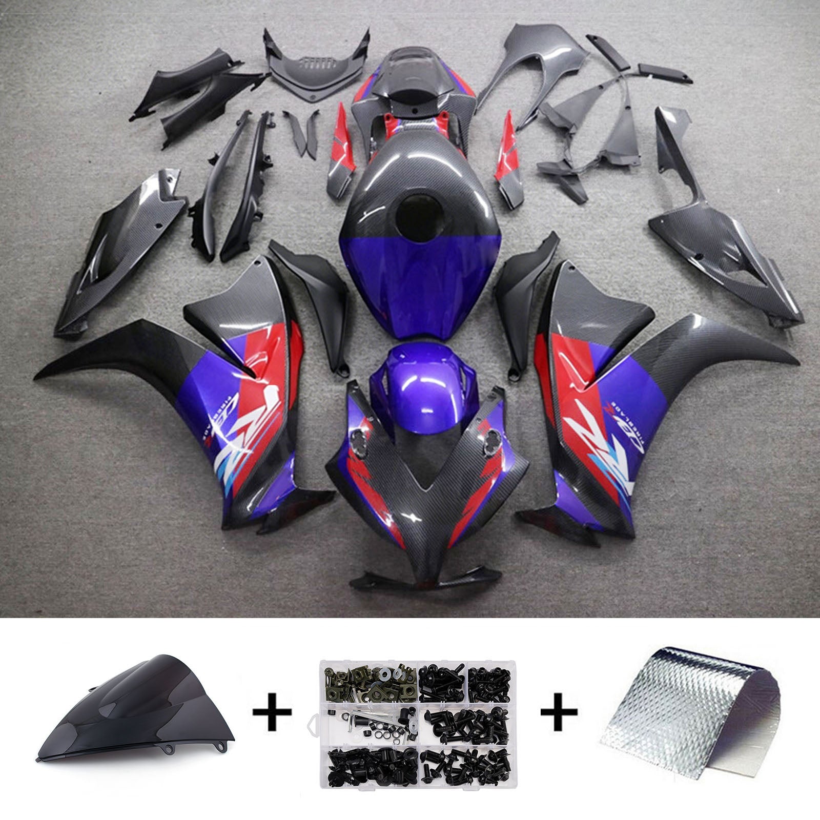 Injection Fairing Kit Bodywork Plastic ABS For Honda CBR1000RR 2012-2016