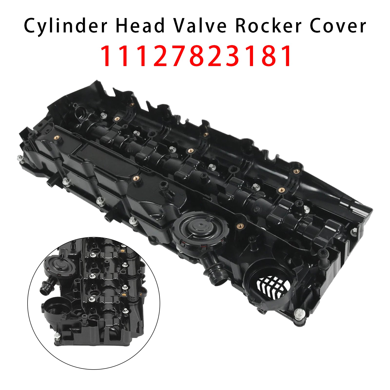 Cylinder Head Valve Rocker Cover 11127823181 For BMW N57D30 N57 3.0 Diesel