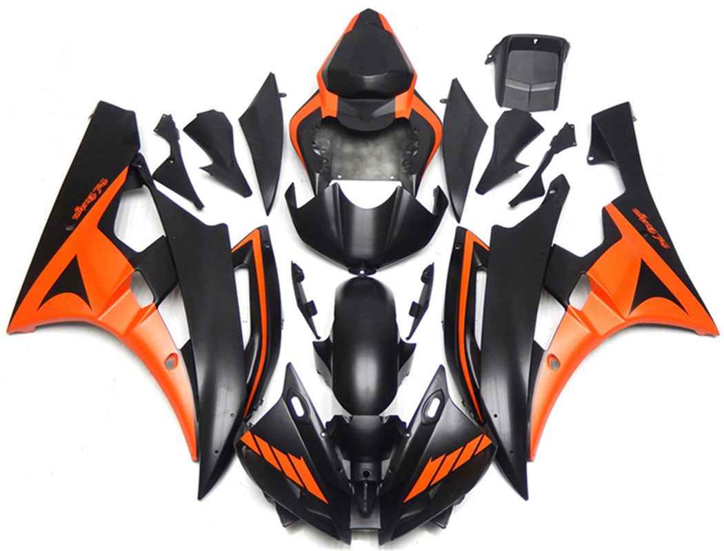 2006-2007 YAMAHA YZF 600 R6 Injektionsmässa kit Bodywork Plastic ABS #150