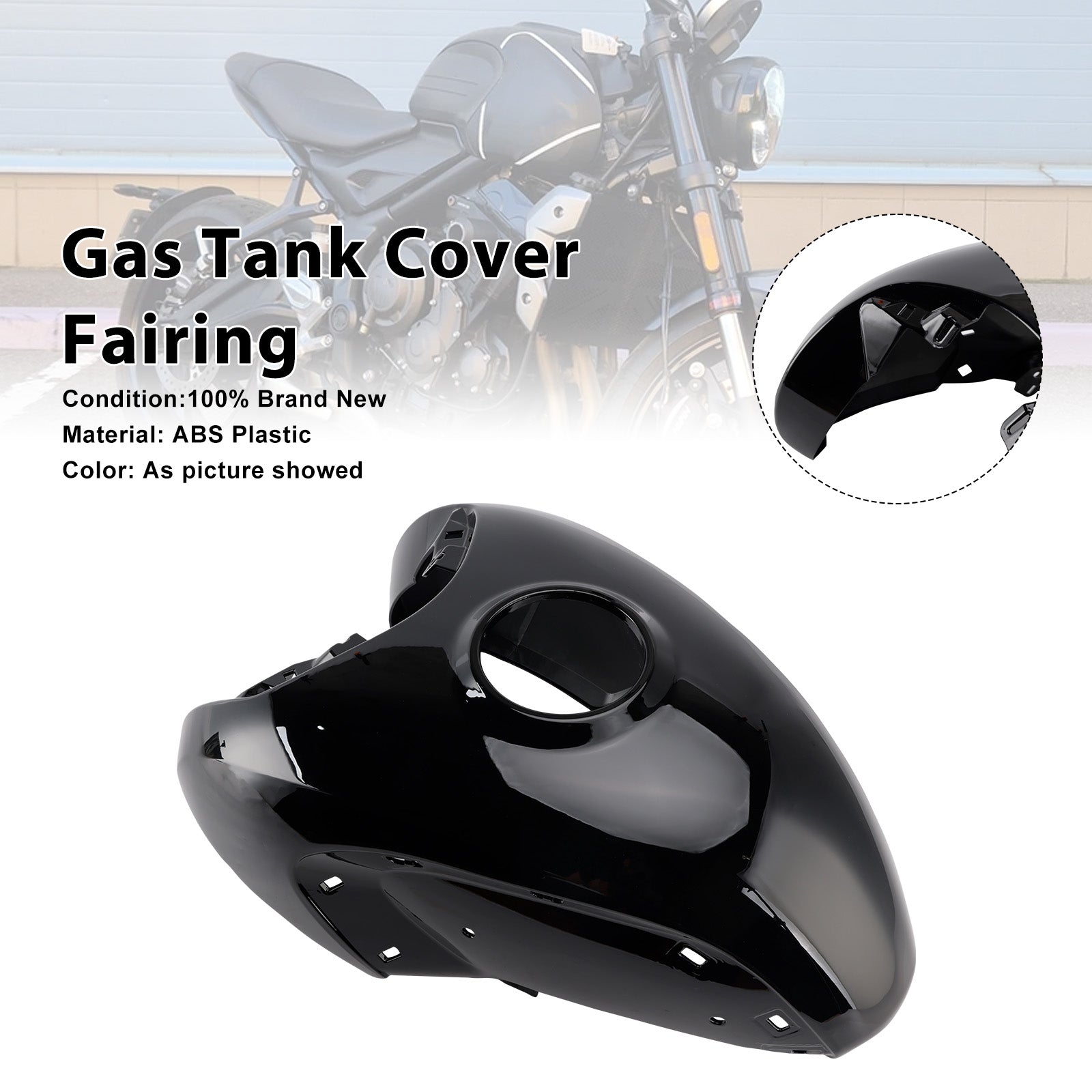 Gas Tank Cover Fairing Protector For Trident 660 2021-2024